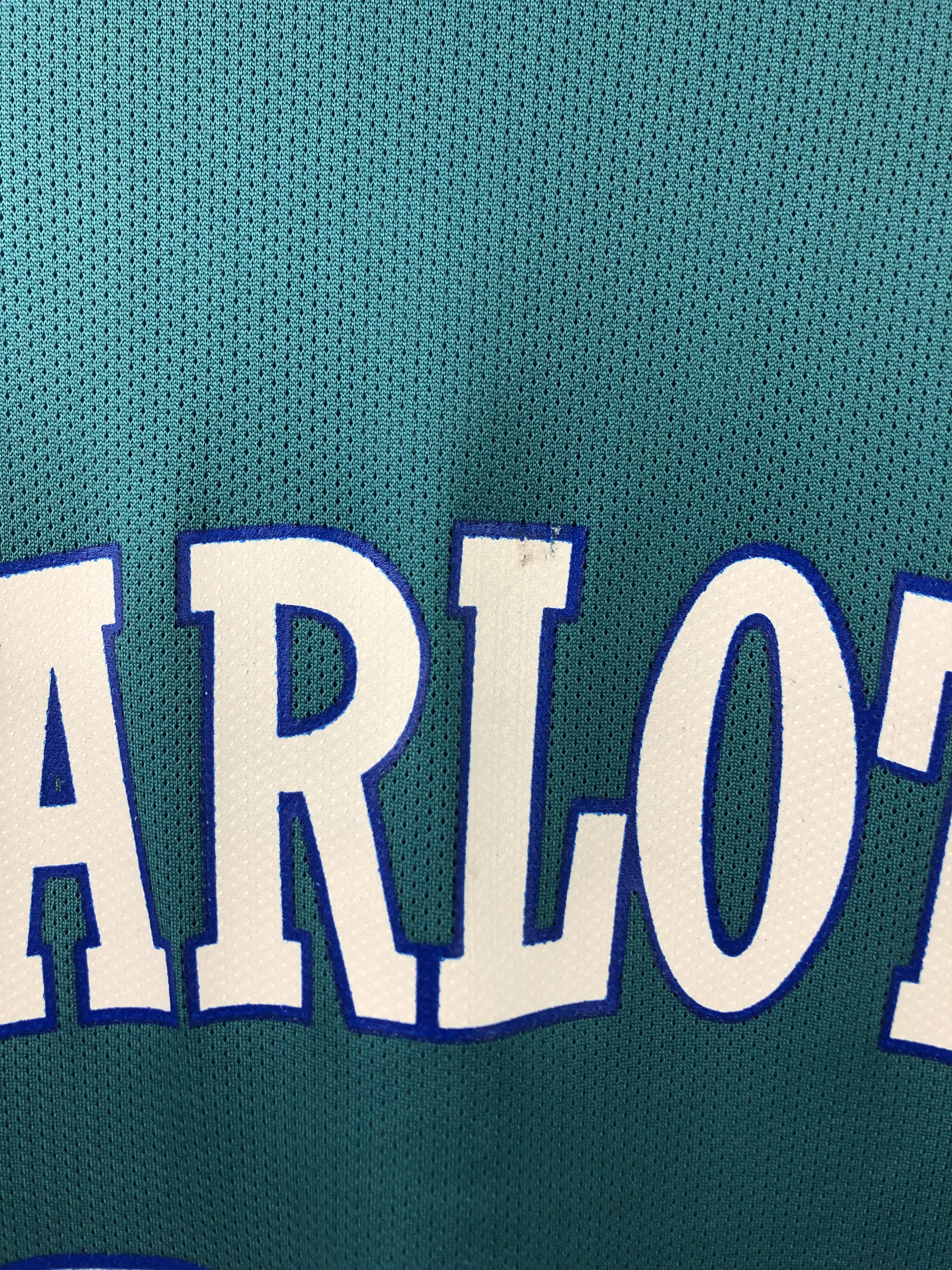 Champion Vintage Mourning Charlotte Hornets Jersey Champion Shirt Size US XL / EU 56 / 4 - 9 Thumbnail