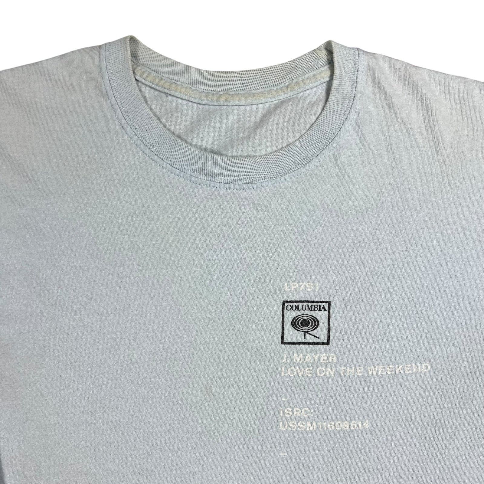 Band Tees John Mayer Love On The Weekend Columbia Records long sleeve Size US S / EU 44-46 / 1 - 5 Thumbnail