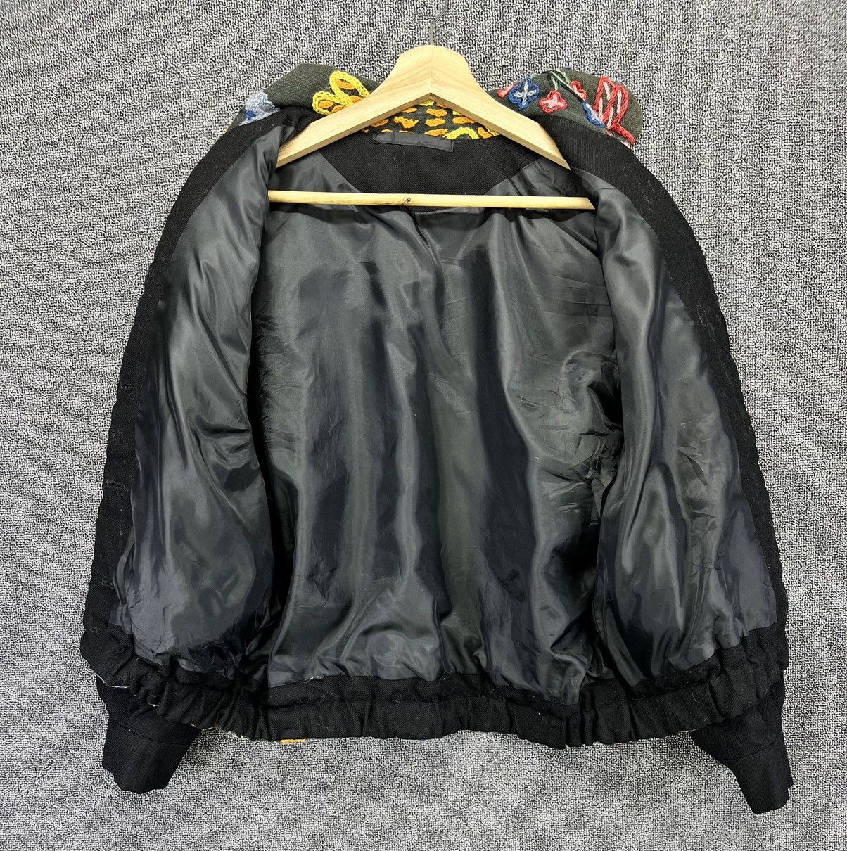 Japanese Brand Vintage Japanese Shashiko Wool Cardigan Jacket Size M / US 6-8 / IT 42-44 - 6 Thumbnail