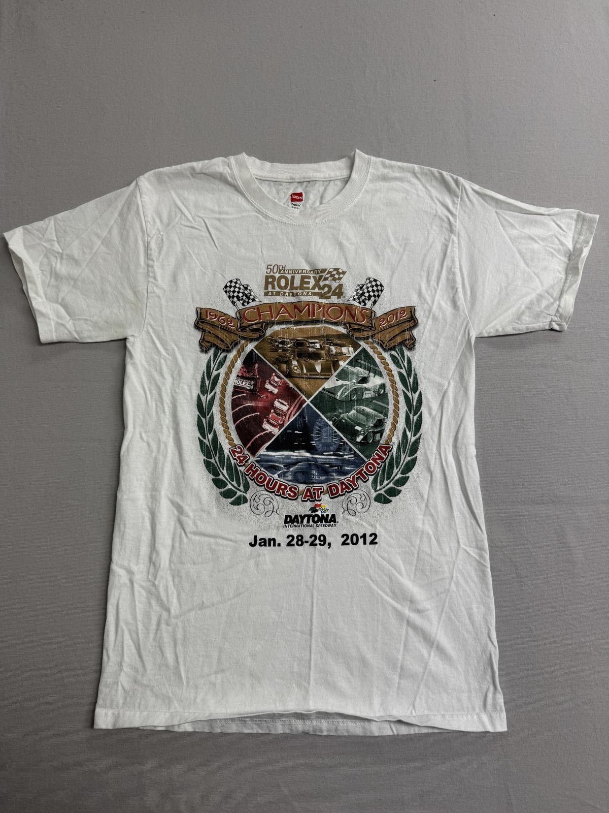 Hanes Daytona Racing T-shirt Rolex Sports Car Series Tee 50th -S Size US S / EU 44-46 / 1 - 1 Thumbnail