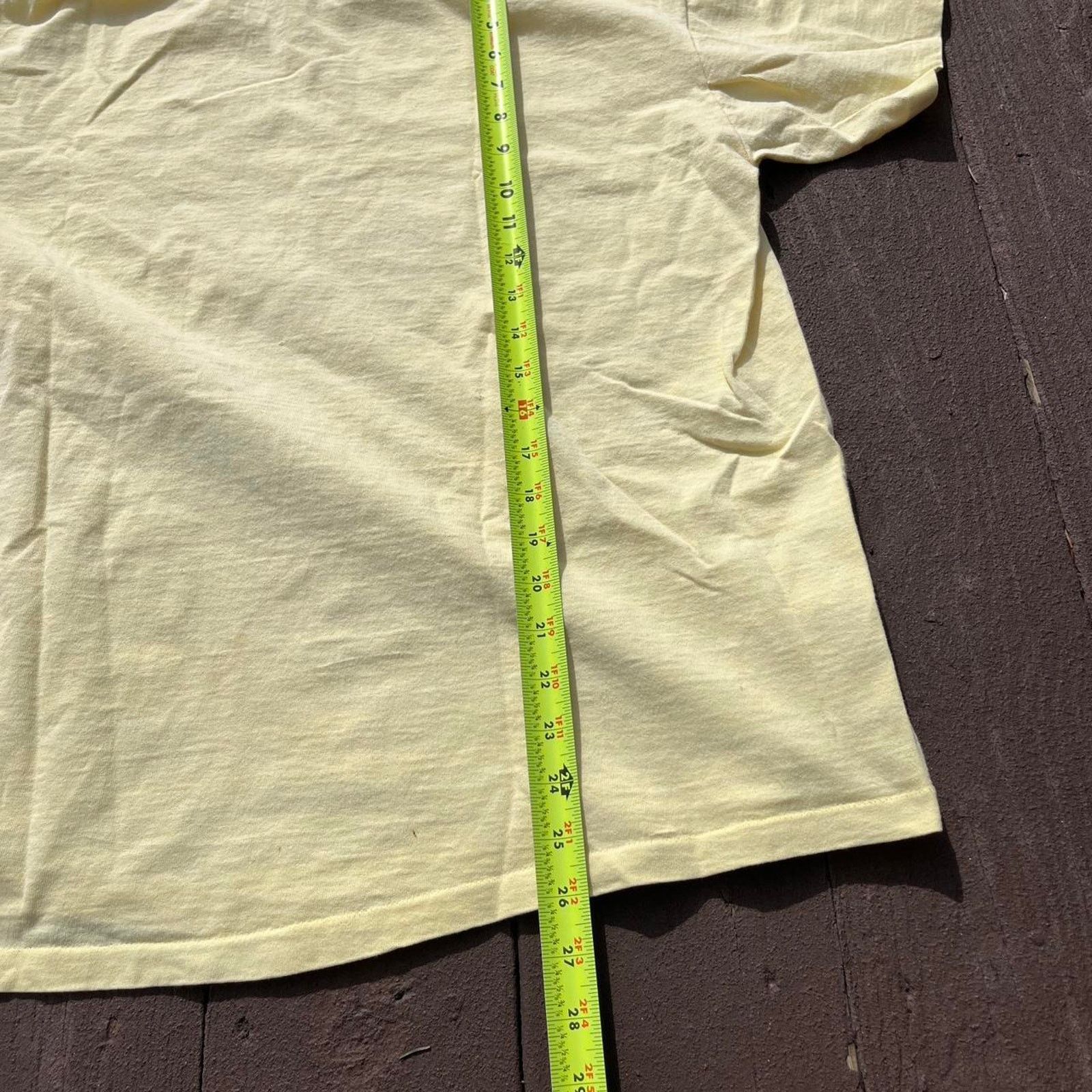 Mac Miller Vintage Yellow Maui Beach Society Single Stitch Shirt Size US XL / EU 56 / 4 - 6 Thumbnail