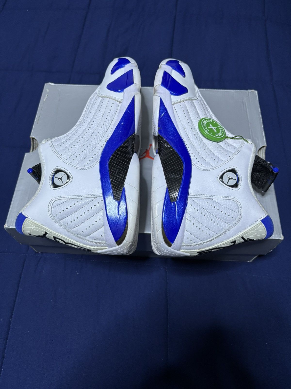 Jordan Brand Jordan 14 Retro Hyper Royal 2020 Size 13 Size US 13 / EU 46 - 2 Thumbnail