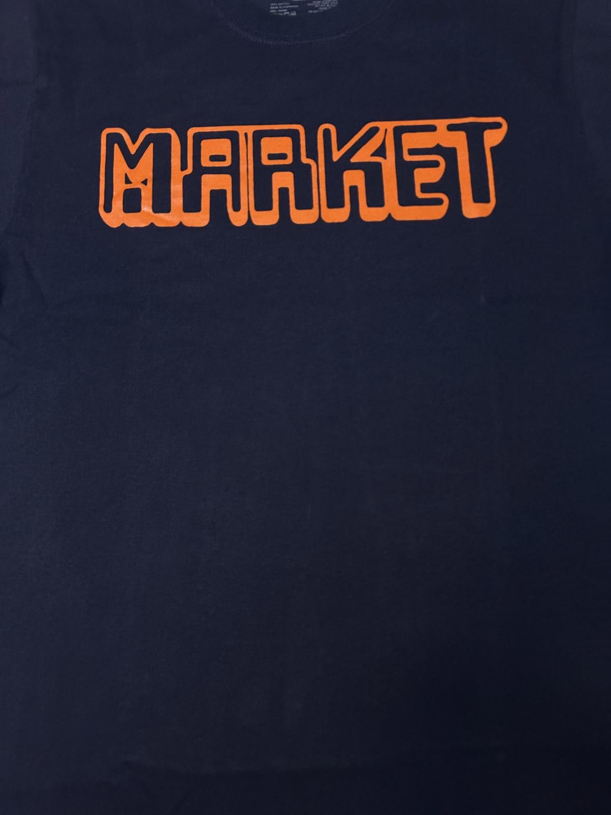 Market Market studios Men's Navy Blue Graphic T-Shirt Small Size US S / EU 44-46 / 1 - 5 Thumbnail