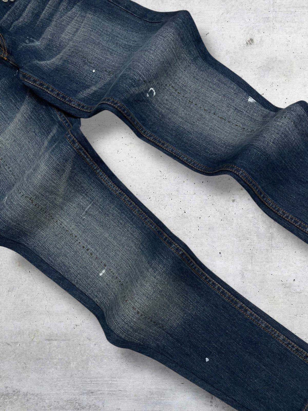 Taverniti VINTAGE TAVERNITI DESIGNER 90S RARE STITCH METAL KUNO DENIM Size US 28 / EU 44 - 6 Thumbnail
