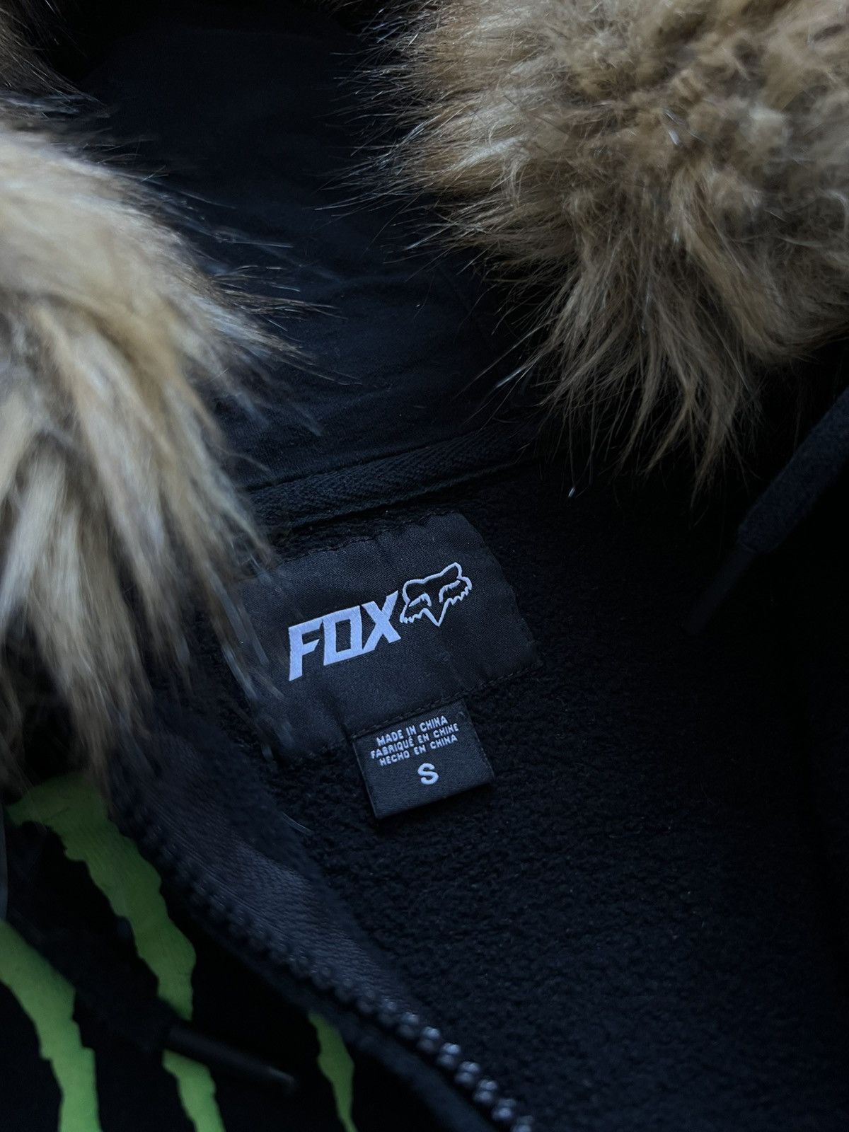Hysteric Glamour Fox Racing Monster Energy Faux Fur Zip Y2k Hysteric Glamour Size US M / EU 48-50 / 2 - 9 Thumbnail