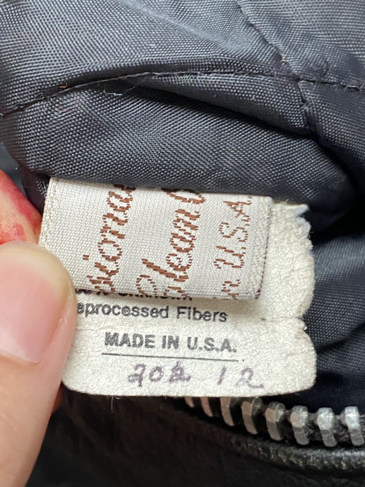Other True Vintage Made In Usa Double Collar Leather Jacket 1960s Size US M / EU 48-50 / 2 - 10 Thumbnail