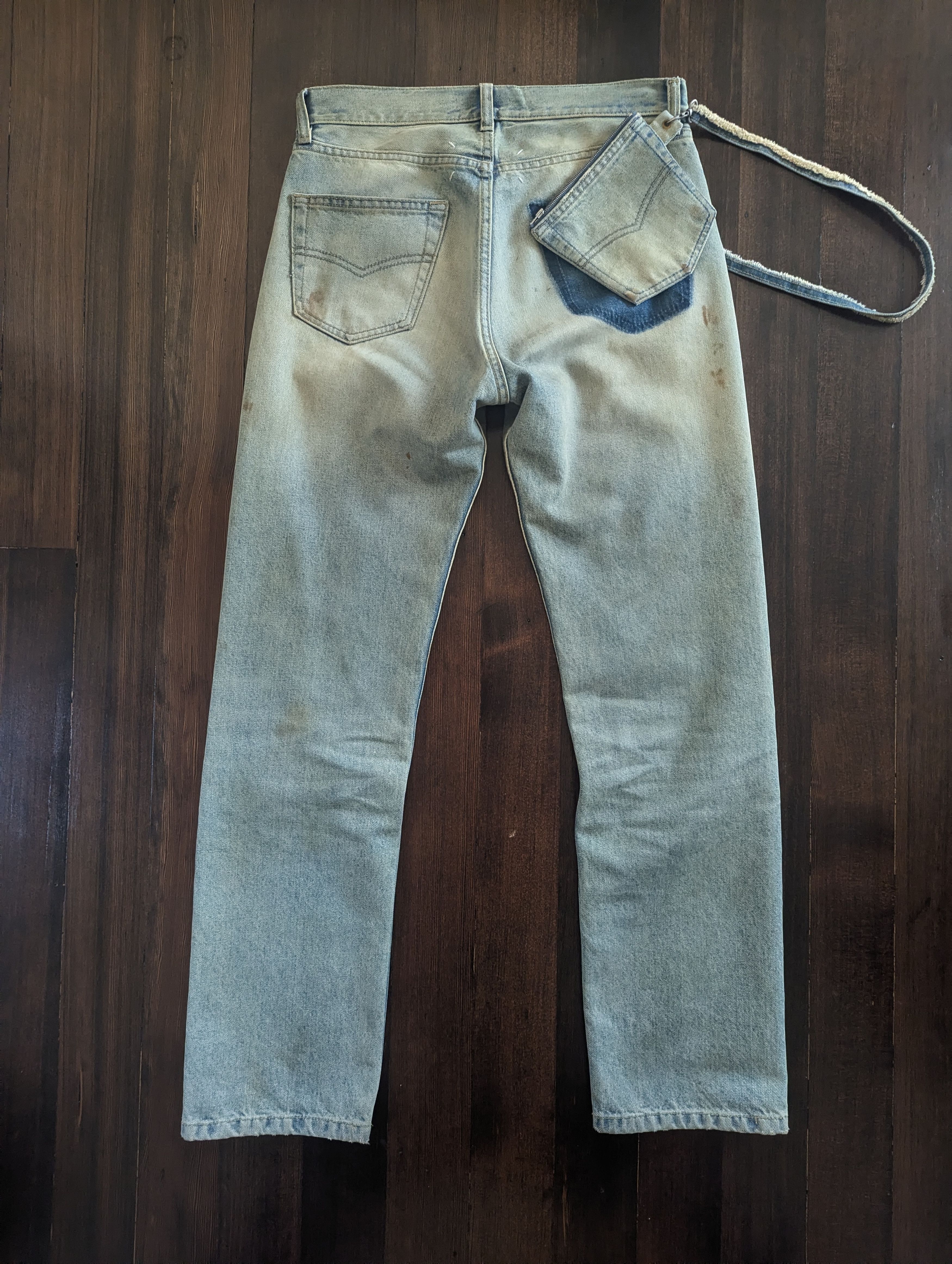 Maison Margiela Margiela SS22 Washed Denim Size US 30 / EU 46 - 3 Thumbnail