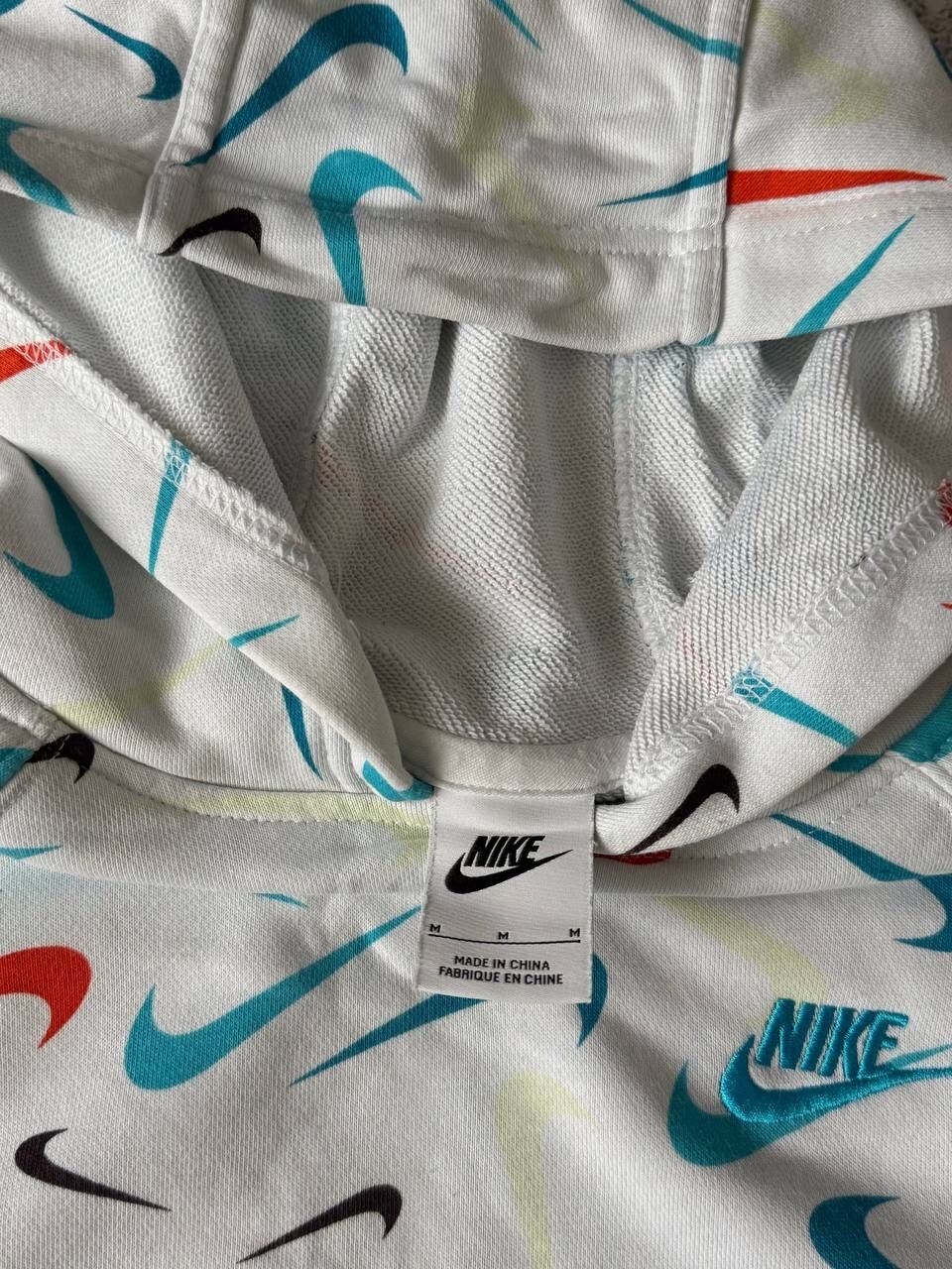 Nike × Vintage Nike Anorak Hoodie Monogram Swoosh Logo Y2K Ultra Rare Item Size US M / EU 48-50 / 2 - 5 Thumbnail
