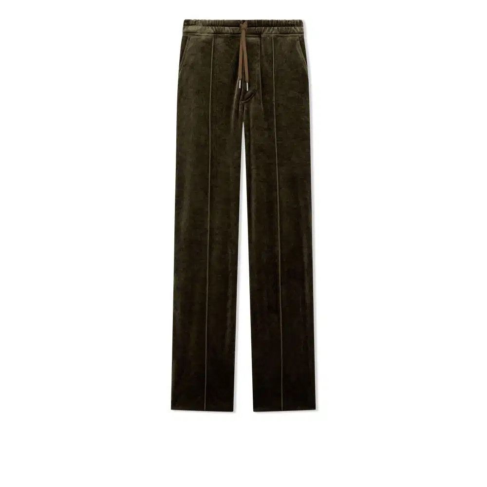 Tom Ford o1w1db10225 JAL004 Velvet Sweatpants & Joggers in Brown Size US 36 / EU 52 - 1 Thumbnail