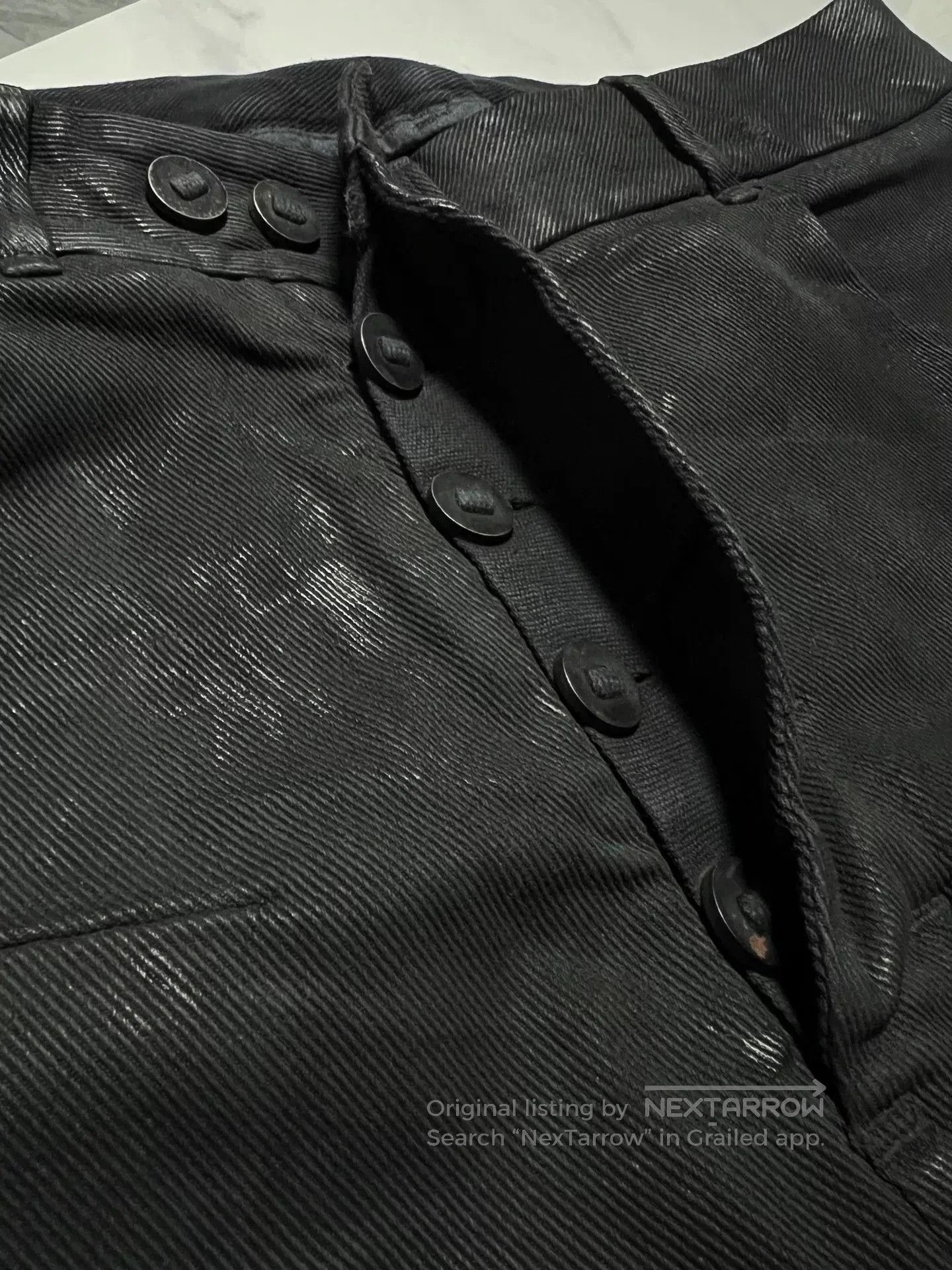 Boris Bidjan Saberi Boris Bidjan Saberi Coated Shorts. Size US 26 / EU 42 - 2 Thumbnail