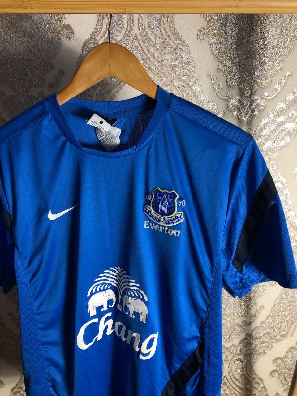 Nike × Vintage VERY RARE NIKE FC EVERTON ENGLAND SOCCER SOCCER BLOKECORE Size US L / EU 52-54 / 3 - 4 Thumbnail