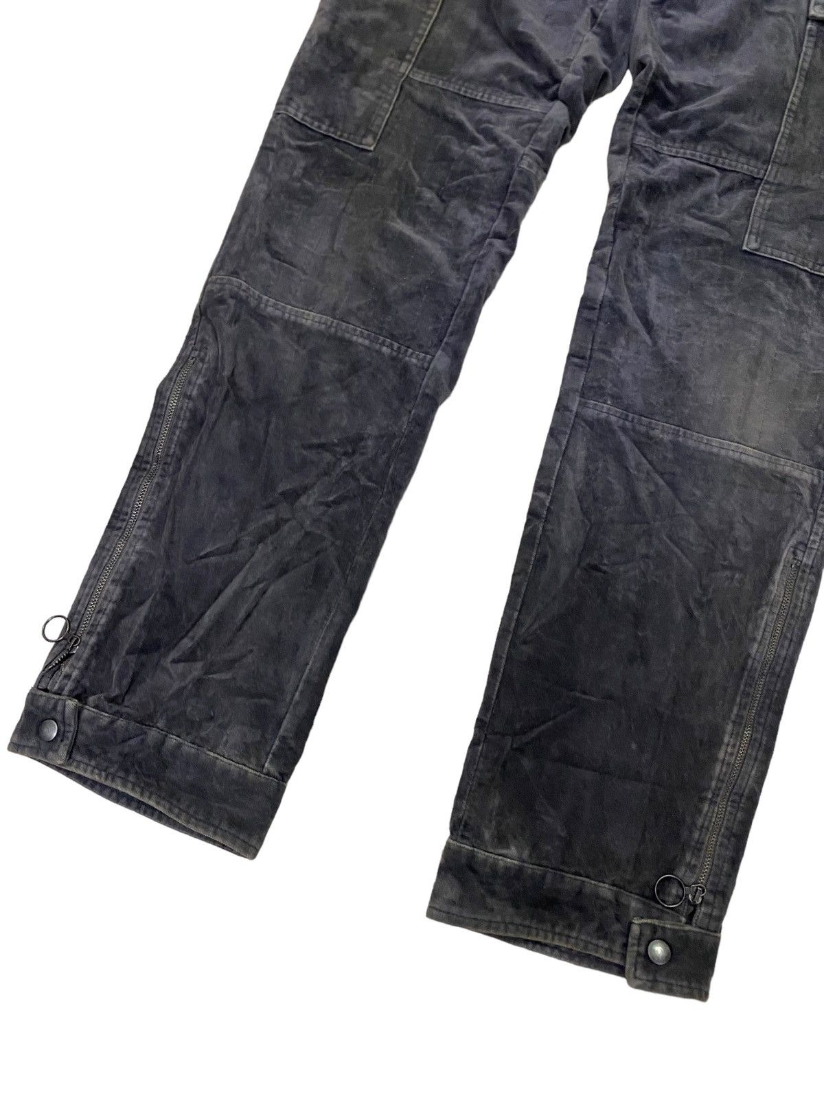 Viktor & Rolf 💥Viktor & Rolf Italy Velvet Cargo Pant Size US 33 - 5 Thumbnail