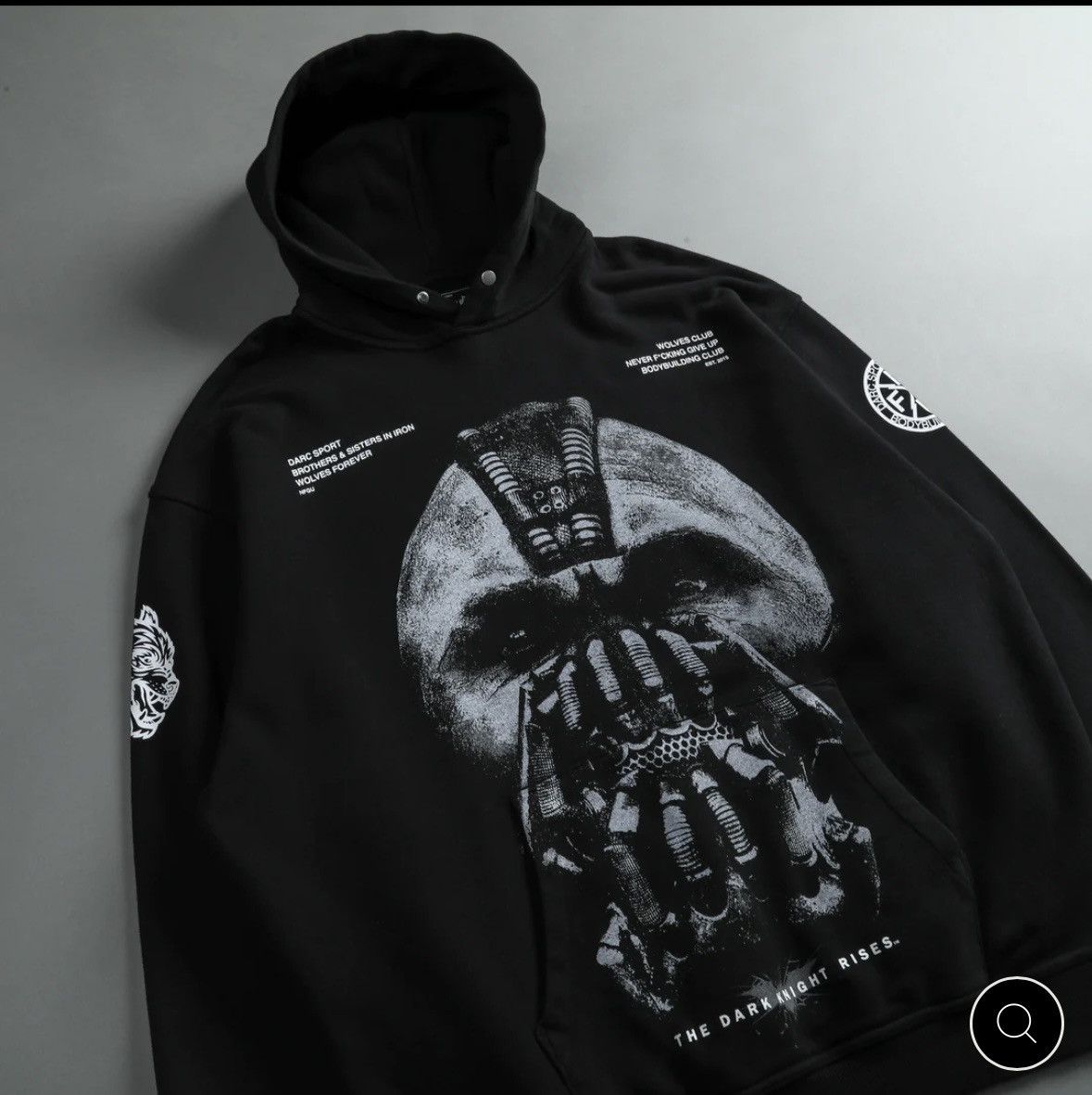 Darc Sport DARC SPORT X BATMAN X BANE “BORN IN IT” HOODIE