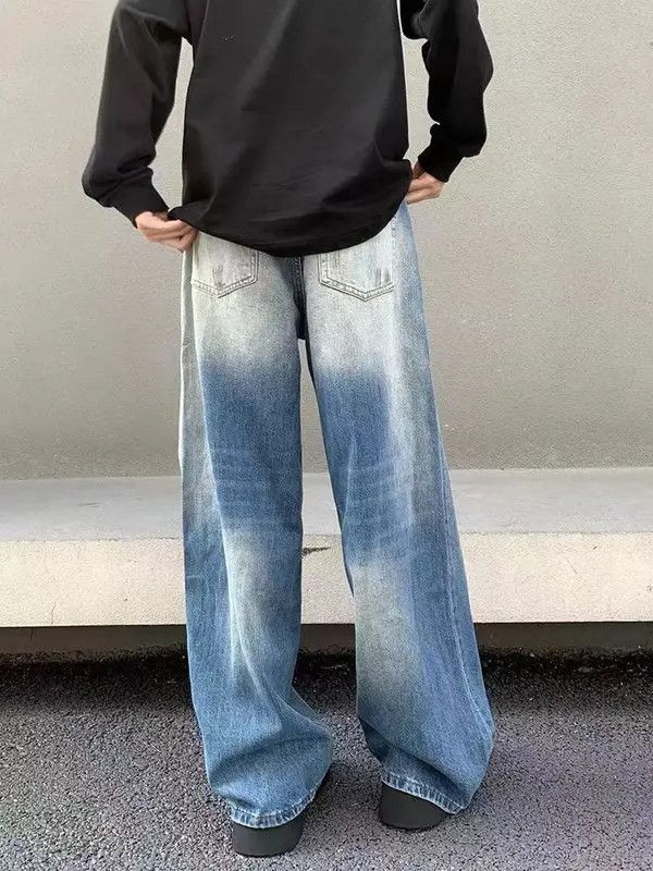 VIBE Street retro washed gradient micro-flare jeans Size US 33 - 3 Thumbnail