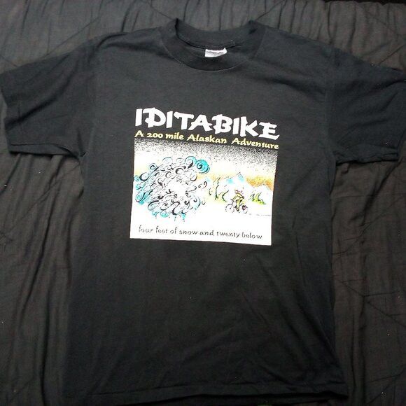 Vintage Vintage Iditabike Alaskan Adventure Ride T-Shirt Size US L / EU 52-54 / 3 - 2 Thumbnail