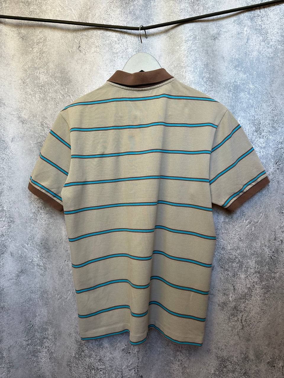Lacoste Lacoste Basi Sa Striped Polo Shirt Short Sleeve Casual Size US L / EU 52-54 / 3 - 3 Thumbnail