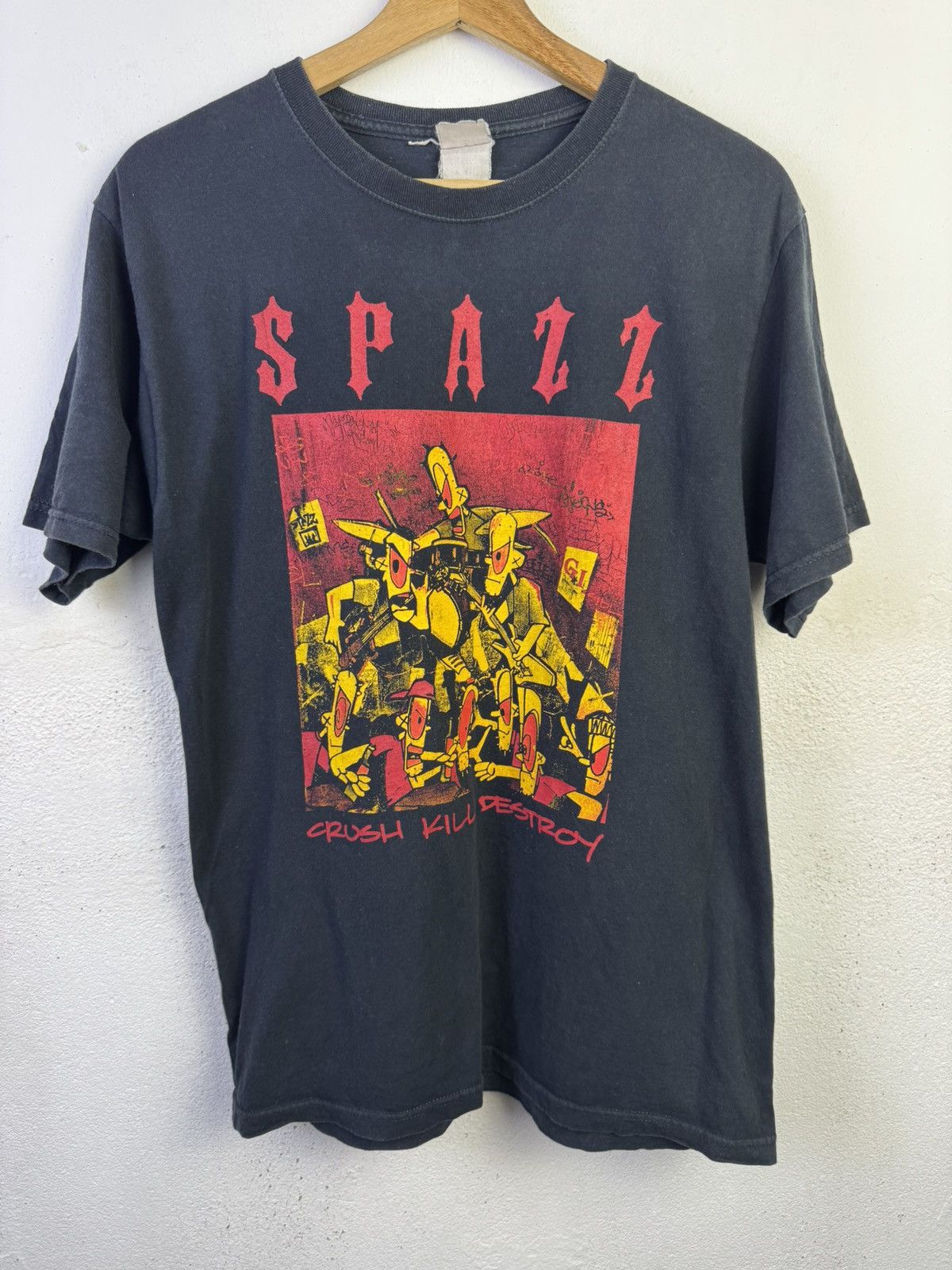 Vintage Spazz Crush Kill Destroy Band Tee