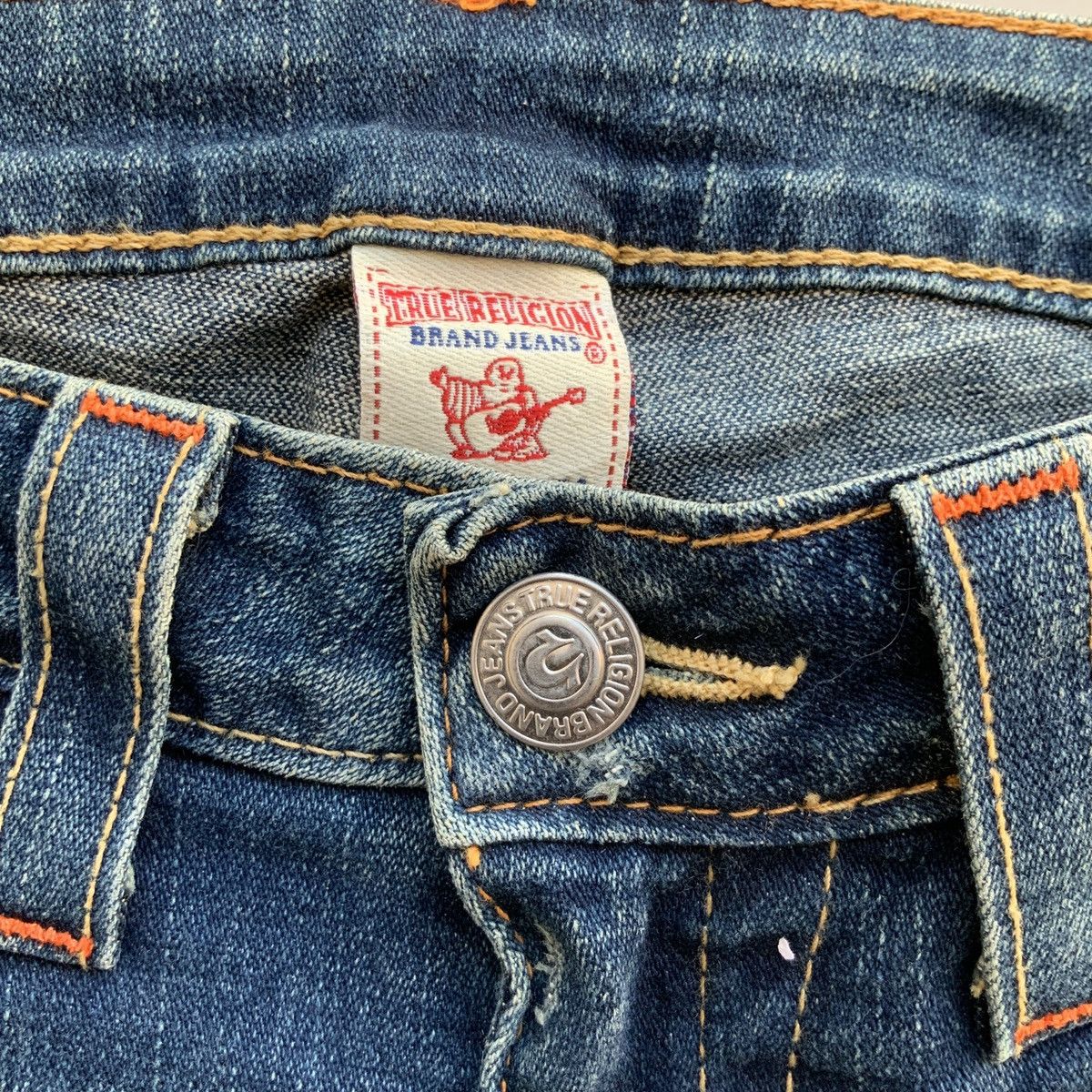 Miss Sixty × True Religion Y2K VINTAGE TRUE RELIGION STRETCH FLARE JEANS Size 28" / US 6 / IT 42 - 9 Thumbnail