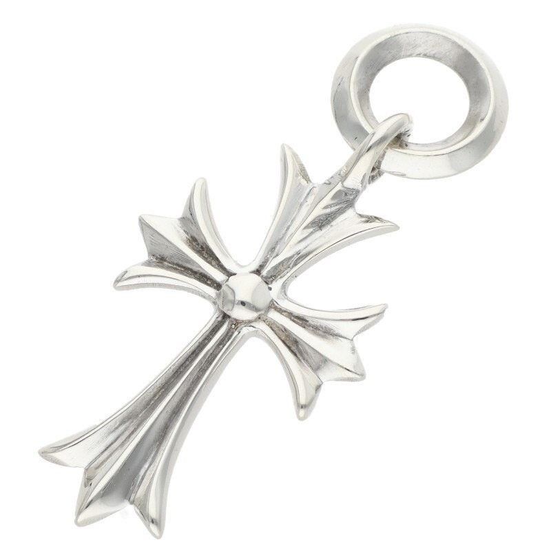 Chrome Hearts Chrome Hearts Tiny CH Cross Silver Necklace Size ONE SIZE - 1 Thumbnail
