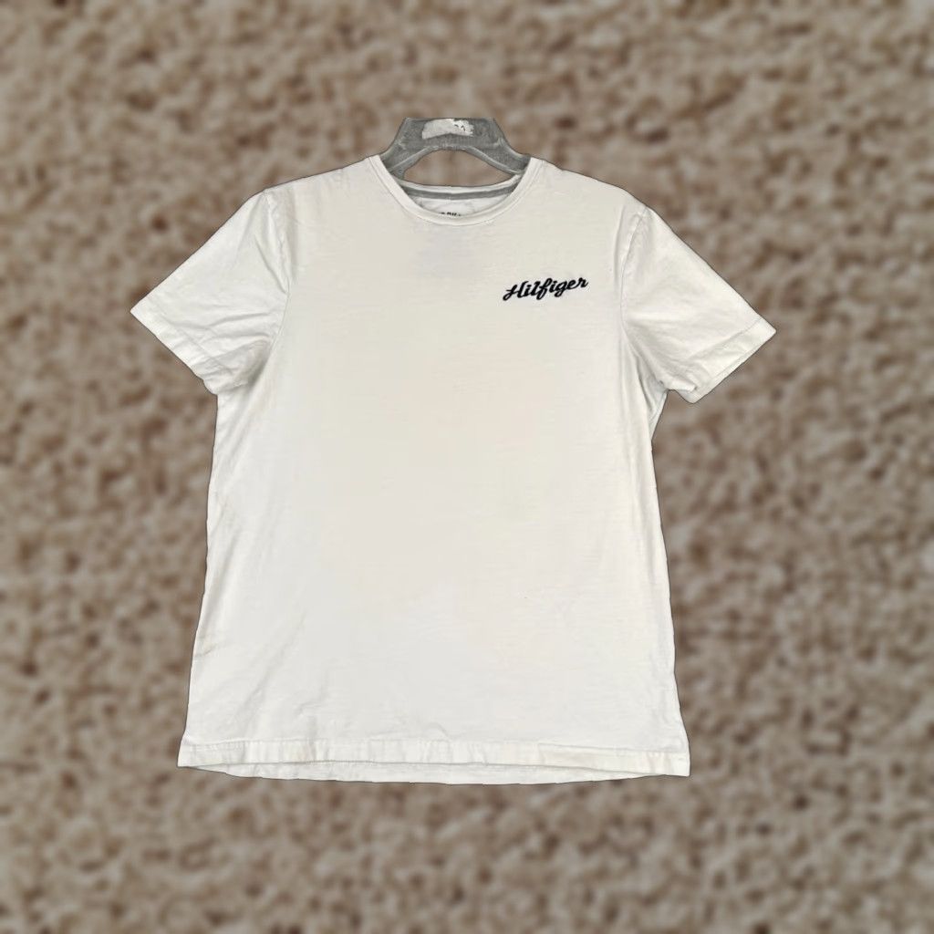 Tommy Hilfiger Tommy Hilfiger Shirt Adult Small White Hawaiian Bikini Girl Hibiscus Cotton Size US S / EU 44-46 / 1 - 1 Thumbnail