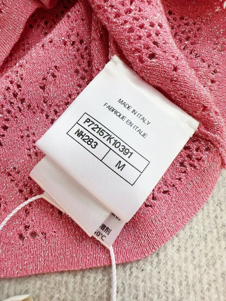 Chanel Chanel 22p pink hollow short vest Size M / US 6-8 / IT 42-44 - 6 Thumbnail