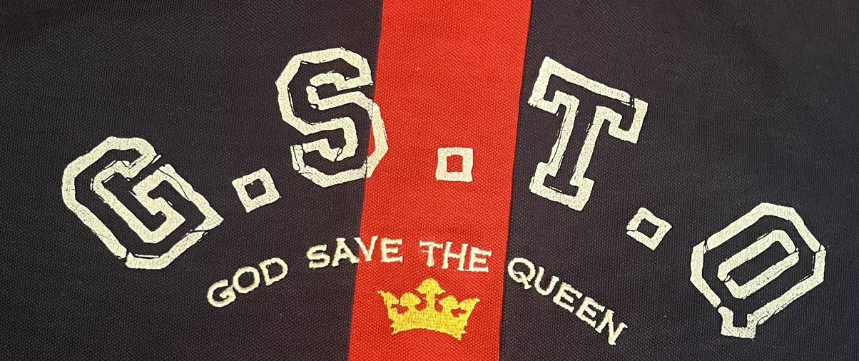 Umbro × Vintage SummerSale! Rare Vintage Umbro God Save The Queen Polo Shirt Size US L / EU 52-54 / 3 - 3 Thumbnail