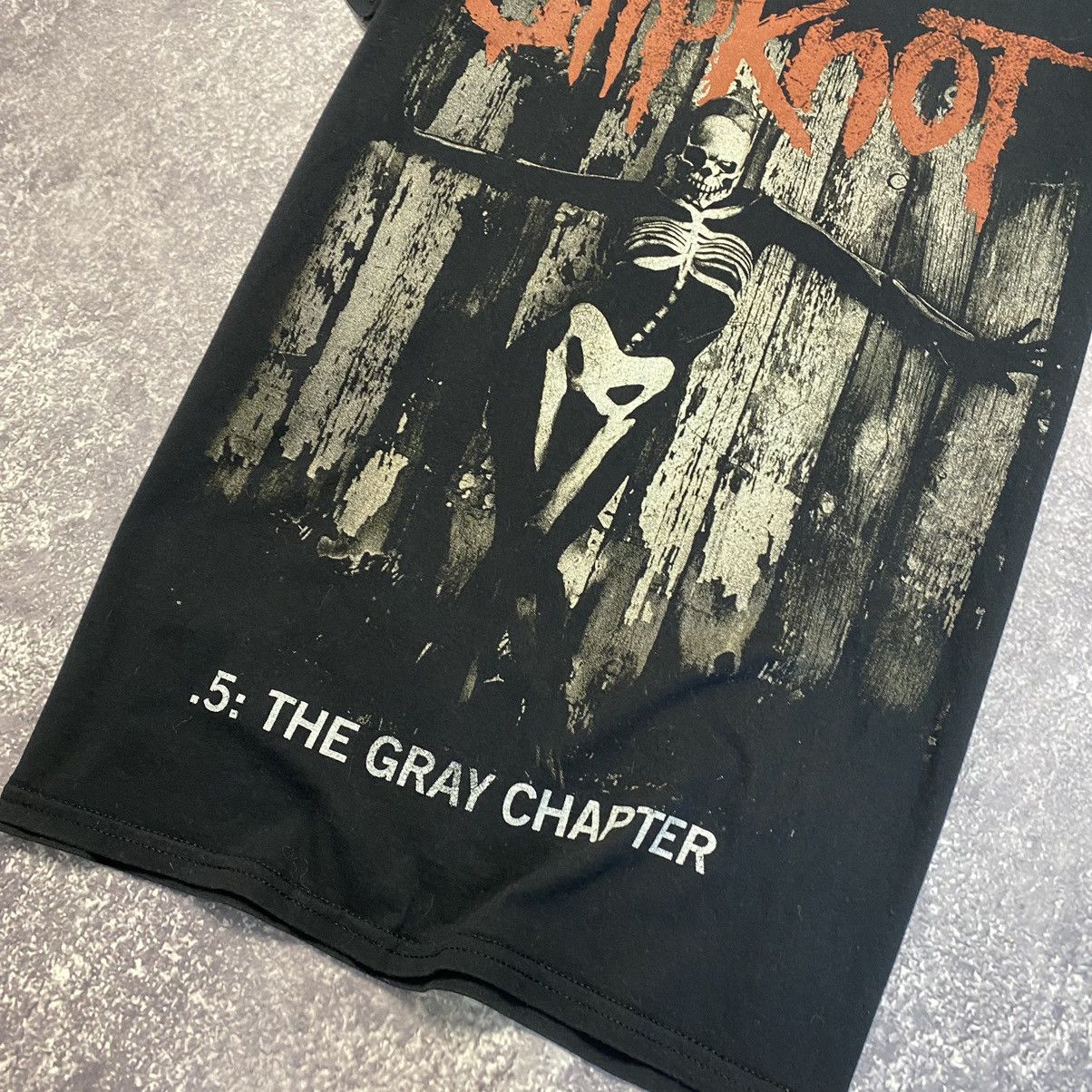 Band Tees Vintage Slipknot 2016 The Grey Chapter Overprinted tee Size US S / EU 44-46 / 1 - 6 Thumbnail