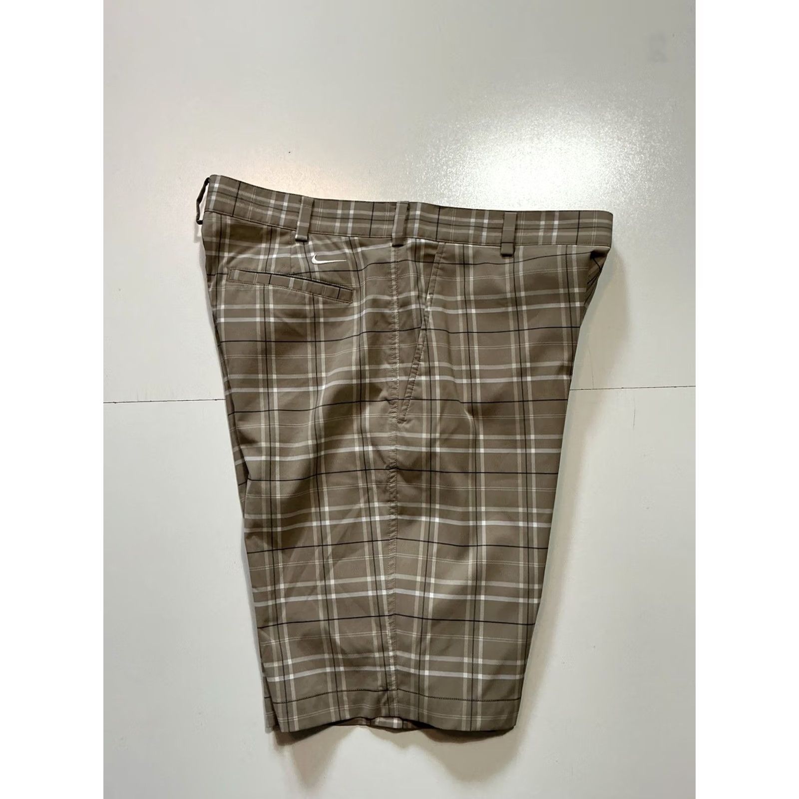 Nike Nike Dri-Fit Golf Plaid Swoosh Performance 11” Inseam Stretch Mens Shorts Sz. 34 Size US 34 / EU 50 - 2 Thumbnail