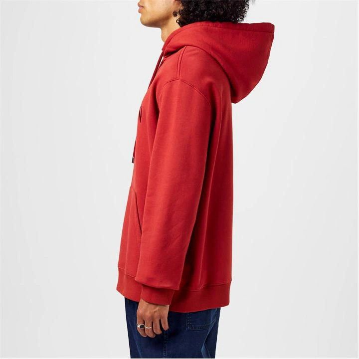 Lanvin o1h1sh11224 Logo Hoodie in Turkish Red Size US XL / EU 56 / 4 - 4 Thumbnail