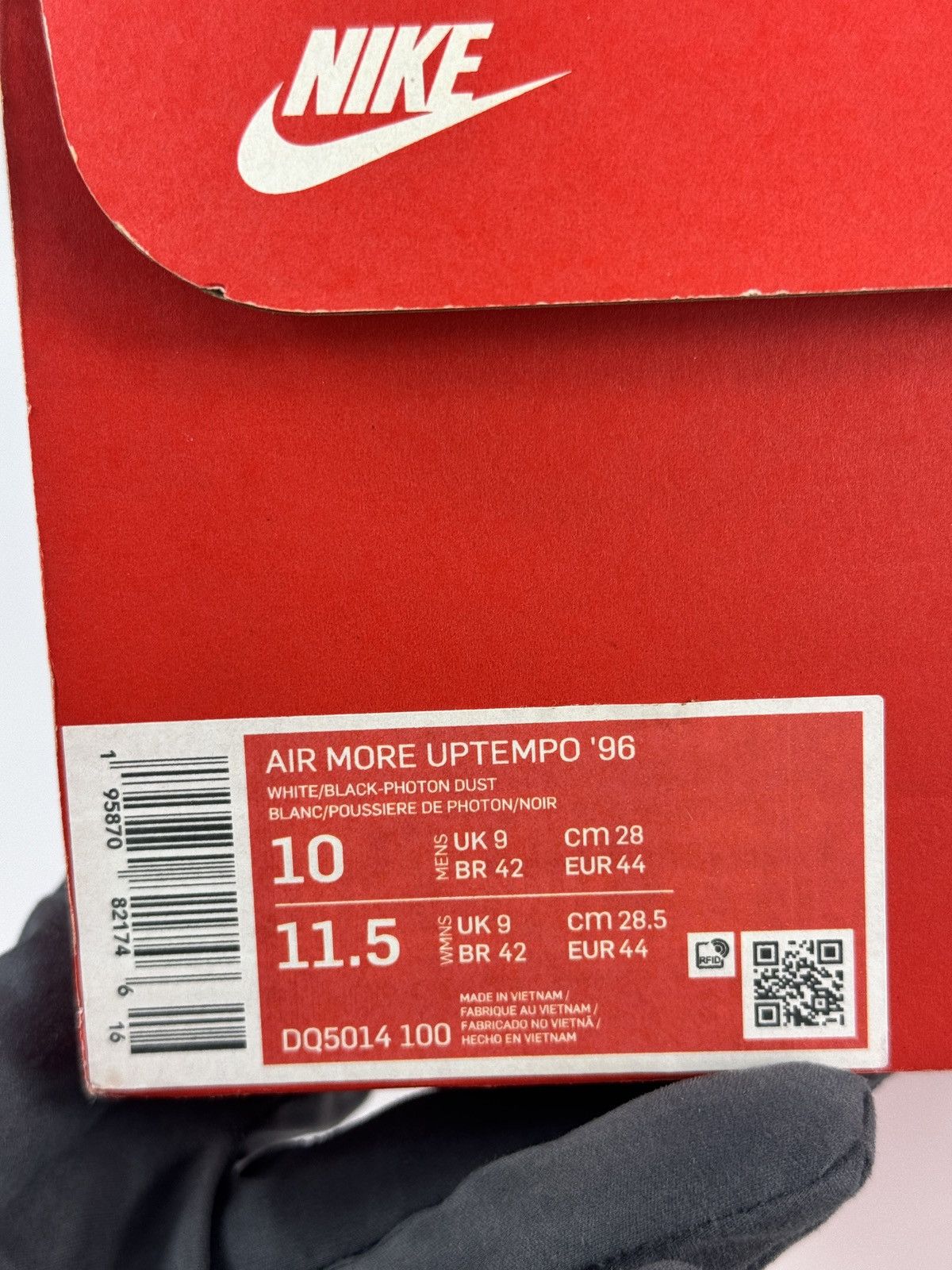 Nike NIKE AIR MORE UPTEMPO Size US 10 / EU 43 - 12 Thumbnail