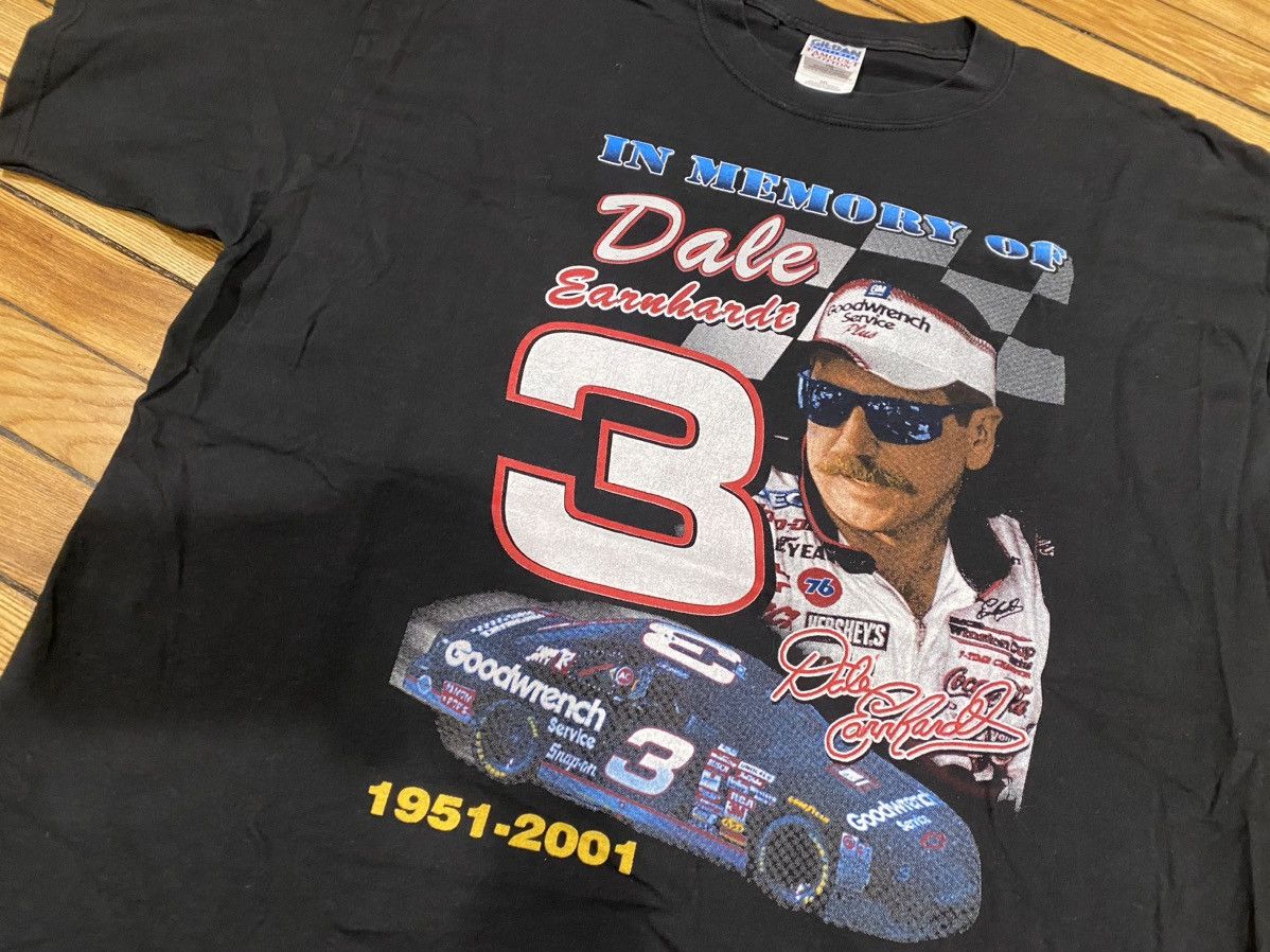 Chase Authentics × NASCAR × Vintage Dale Earnhardt commemorative T xxl Size US XXL / EU 58 / 5 - 2 Thumbnail