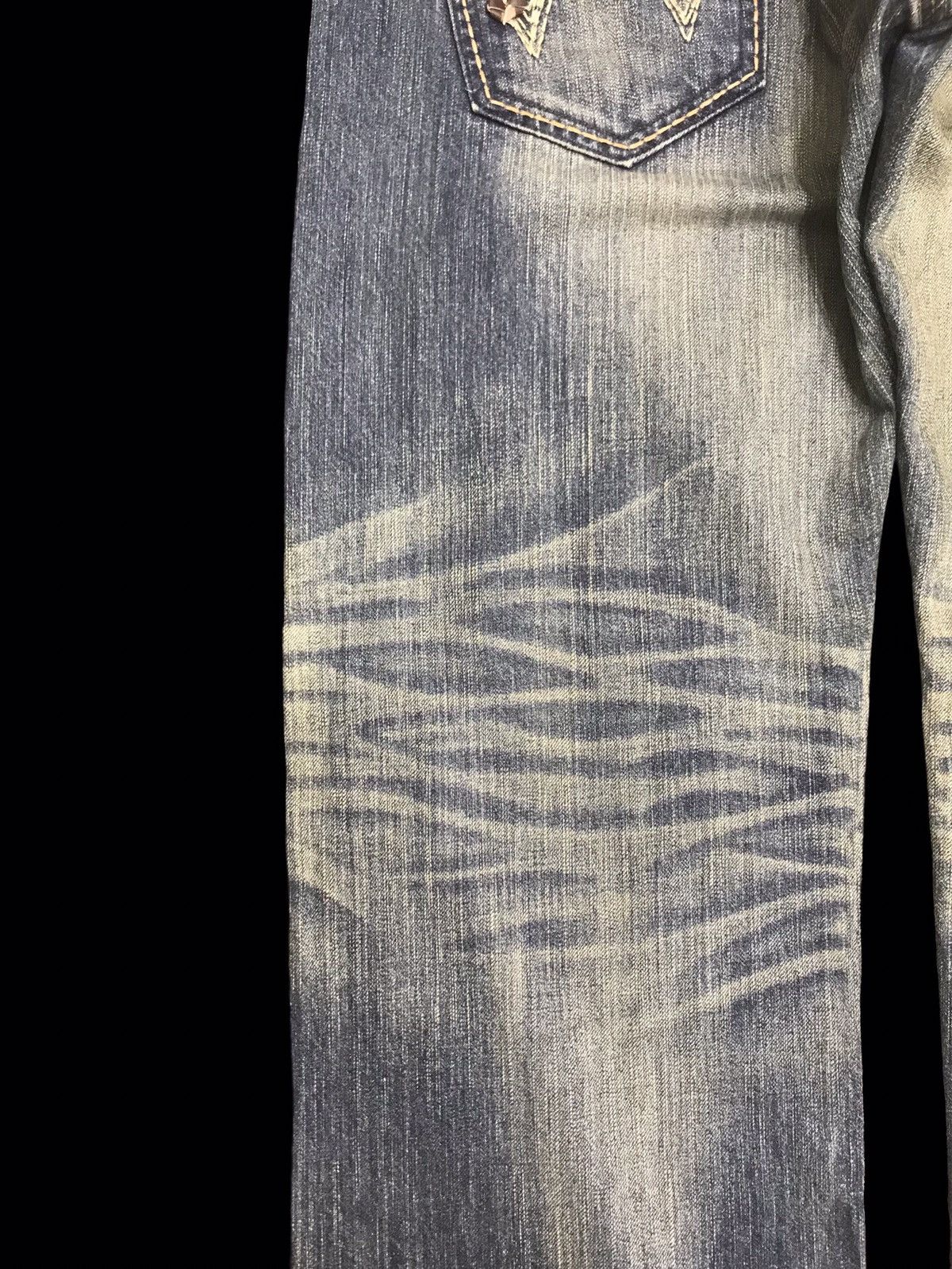 Edwin 💥BAGGY💥EDWIN 444XV Stone Wash Fades Denim F157 Size US 36 / EU 52 - 13 Thumbnail