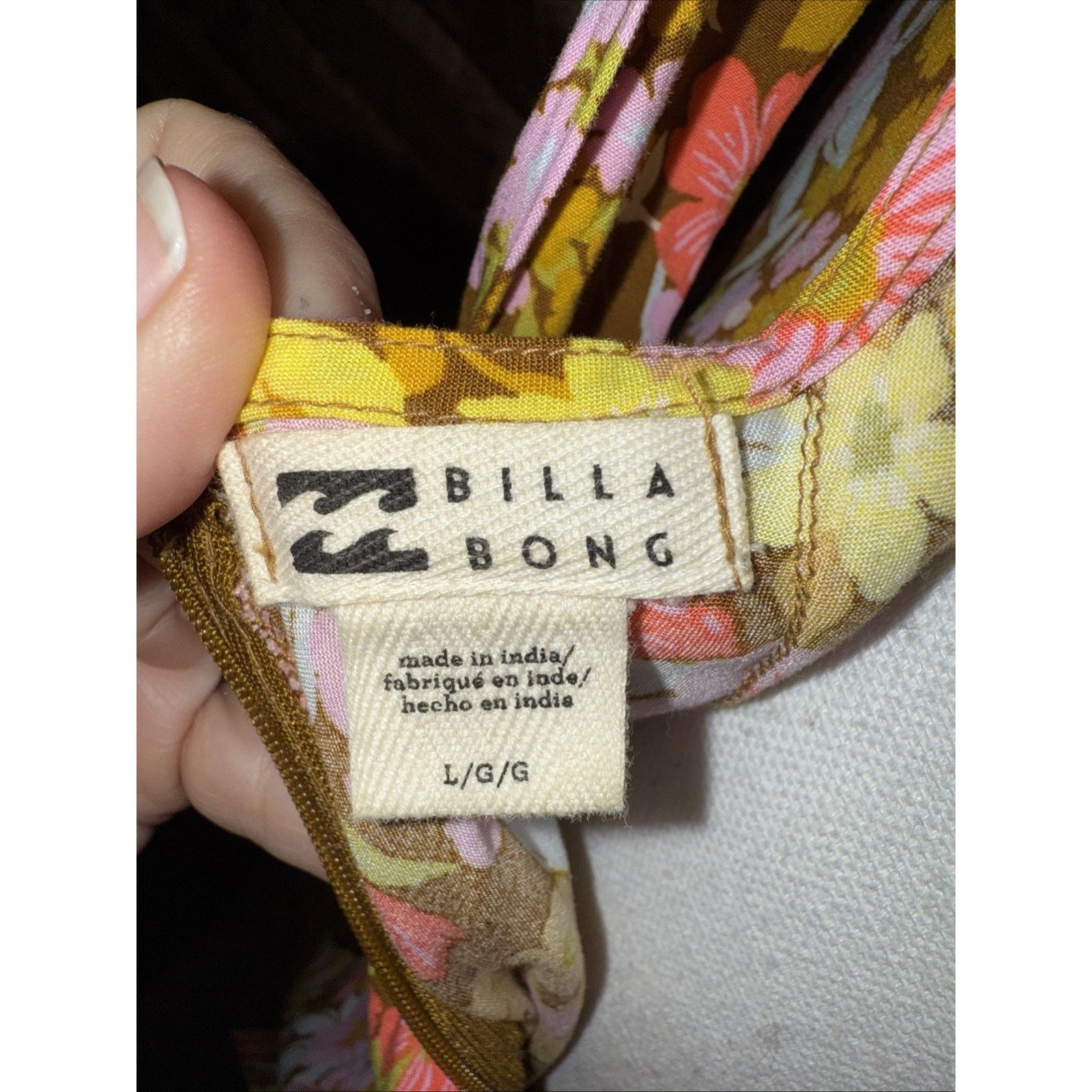 Billabong Billabong Women’s Lot of 2 Floral Retro Size L Maxi & Mini Size L / US 10 / IT 46 - 7 Thumbnail