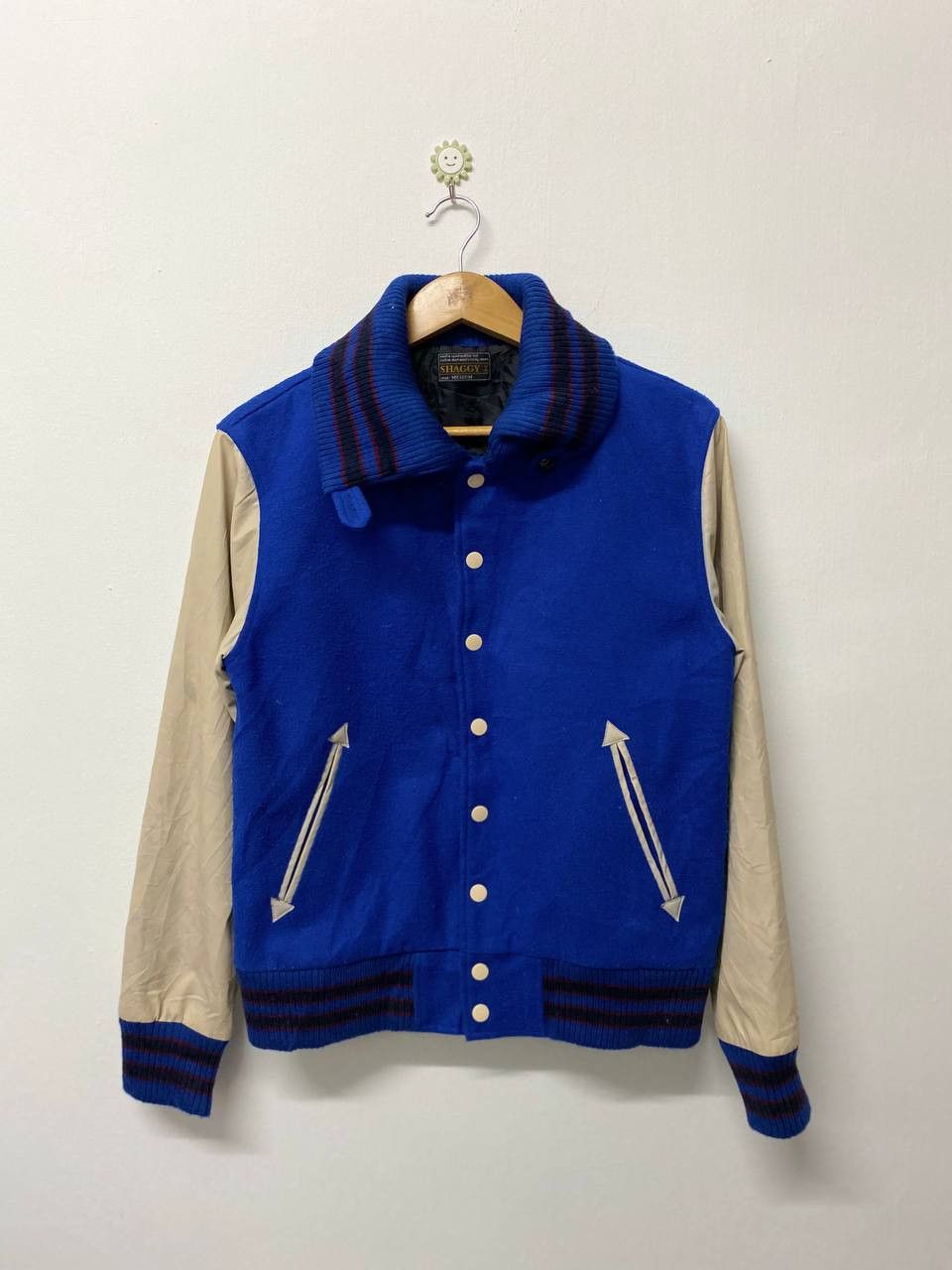 Japanese Brand vintage japanese brands wool varsity jacket nice design Size US M / EU 48-50 / 2 - 1 Thumbnail