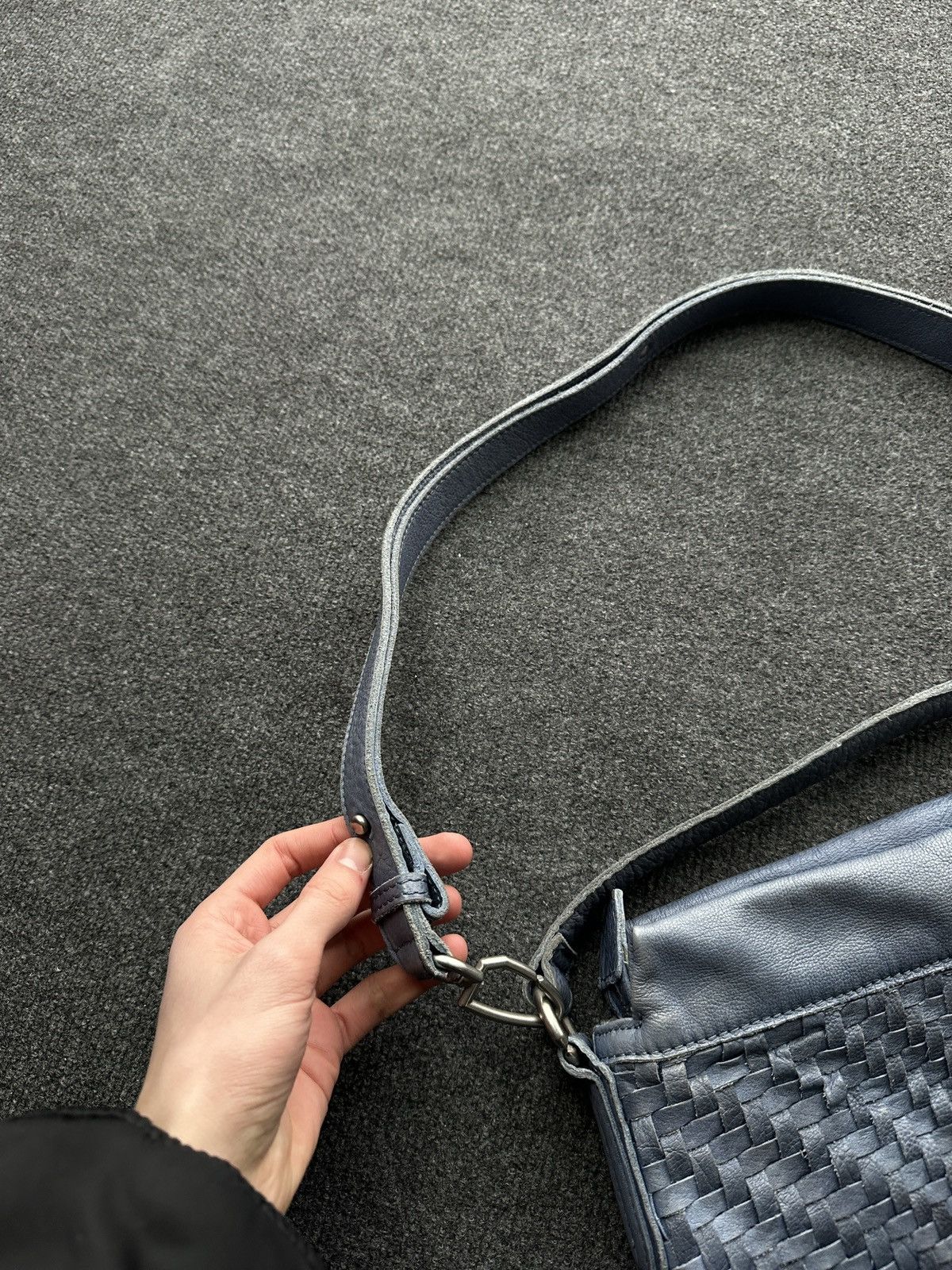 LIEBESKIND BERLIN 🚨Y2K AVANT-GARDE 🚨Bottega style Germany hand bag Y2K 90s Size ONE SIZE - 6 Thumbnail