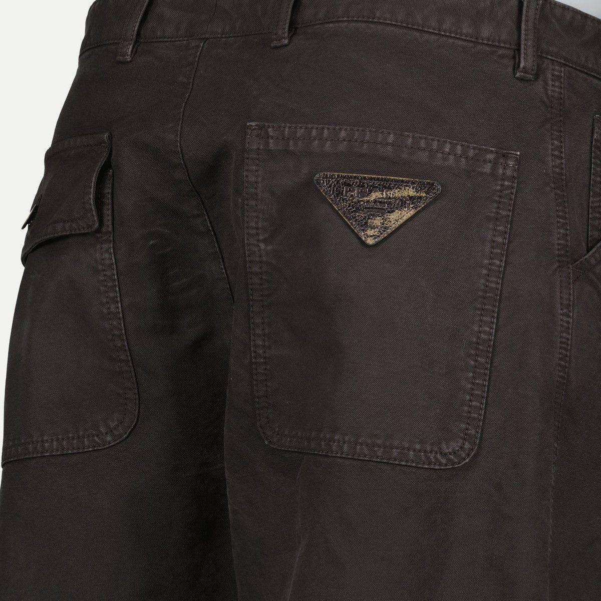 Prada Prada Vintage Canvas Pants Size US 32 / EU 48 - 4 Thumbnail
