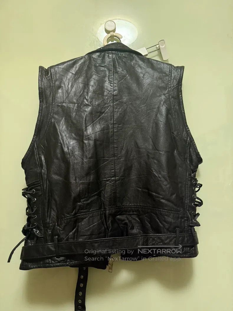 Other Biker punk leather vest Size US M / EU 48-50 / 2 - 2 Thumbnail