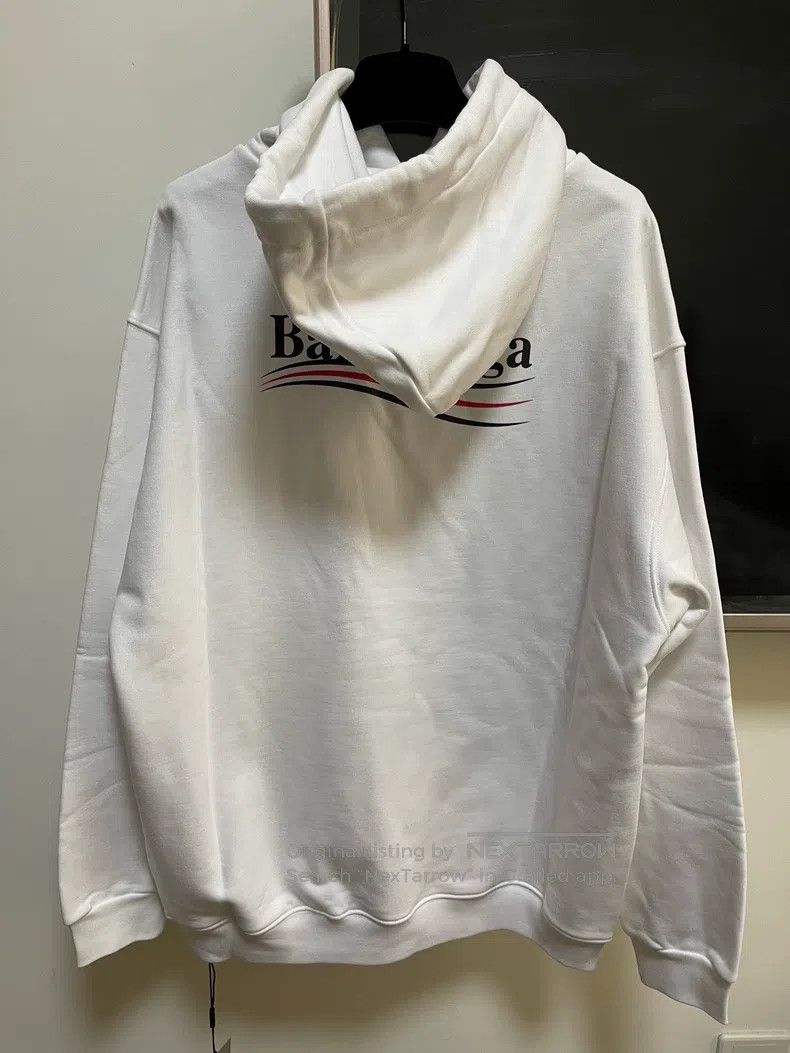Balenciaga Balenciaga Classic Coke Logo Hooded Sweatshirt Size US S / EU 44-46 / 1 - 2 Thumbnail