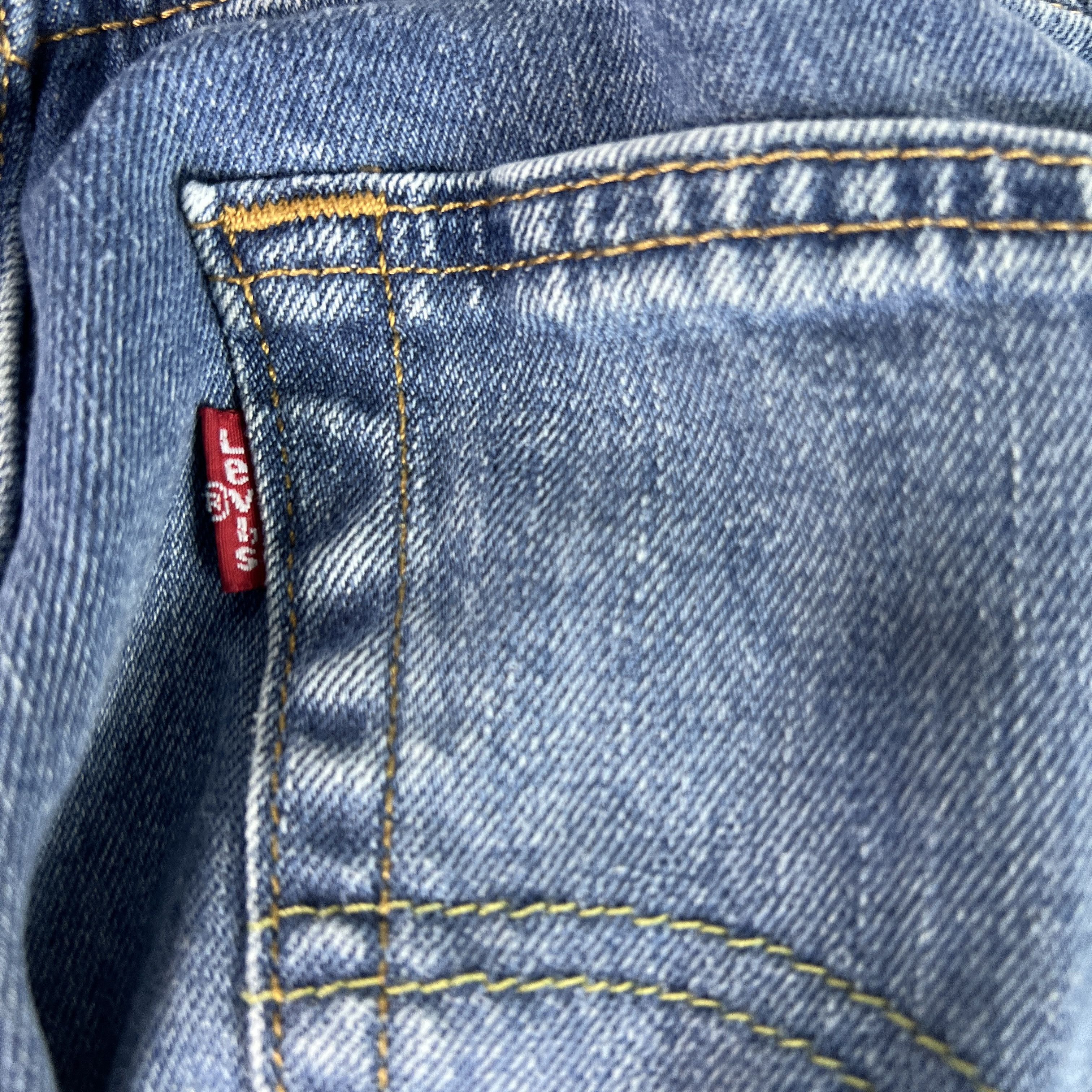 Levi's Levi's Jeans 559 Relaxed Straight Blue Faded Stretch Denim Size US 31 - 12 Thumbnail