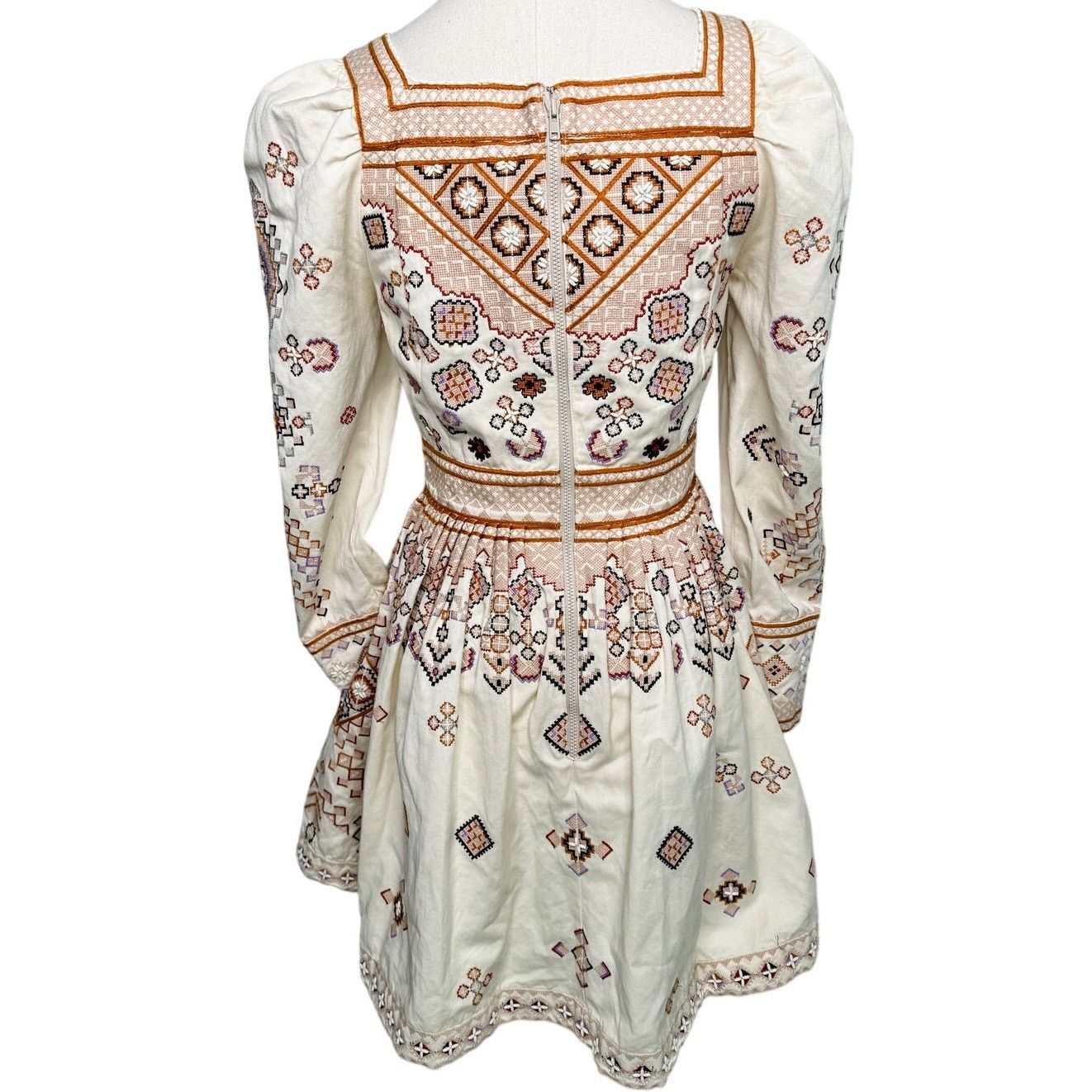 Ulla Johnson Ulla Johnson Adilah Beaded Embroidered Mini Dress size 0 Size XS / US 0-2 / IT 36-38 - 8 Thumbnail