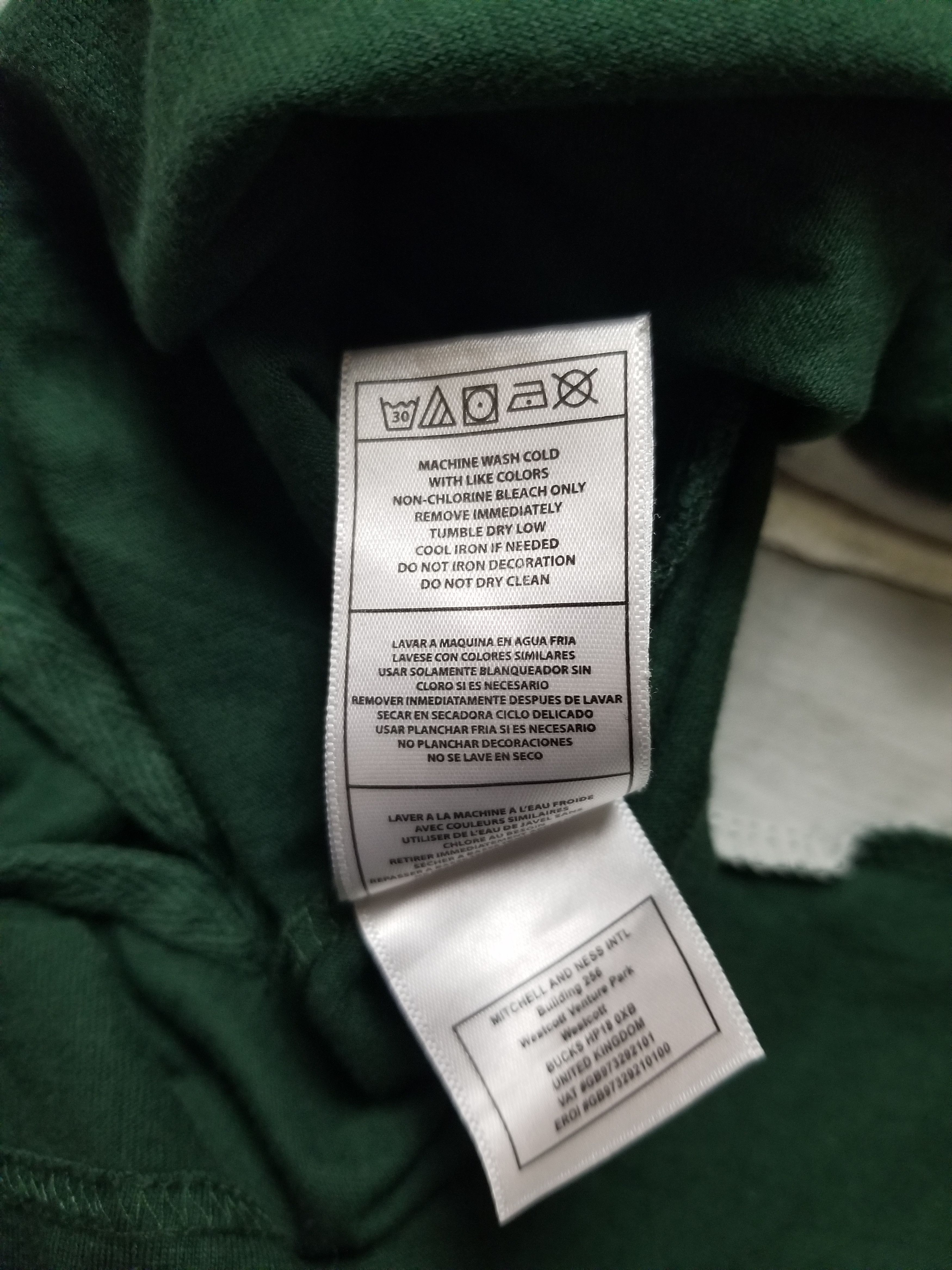 Mitchell & Ness Michigan Spartans Embroidered Rugby Long Sleeve Polo NCAA Size US M / EU 48-50 / 2 - 13 Thumbnail