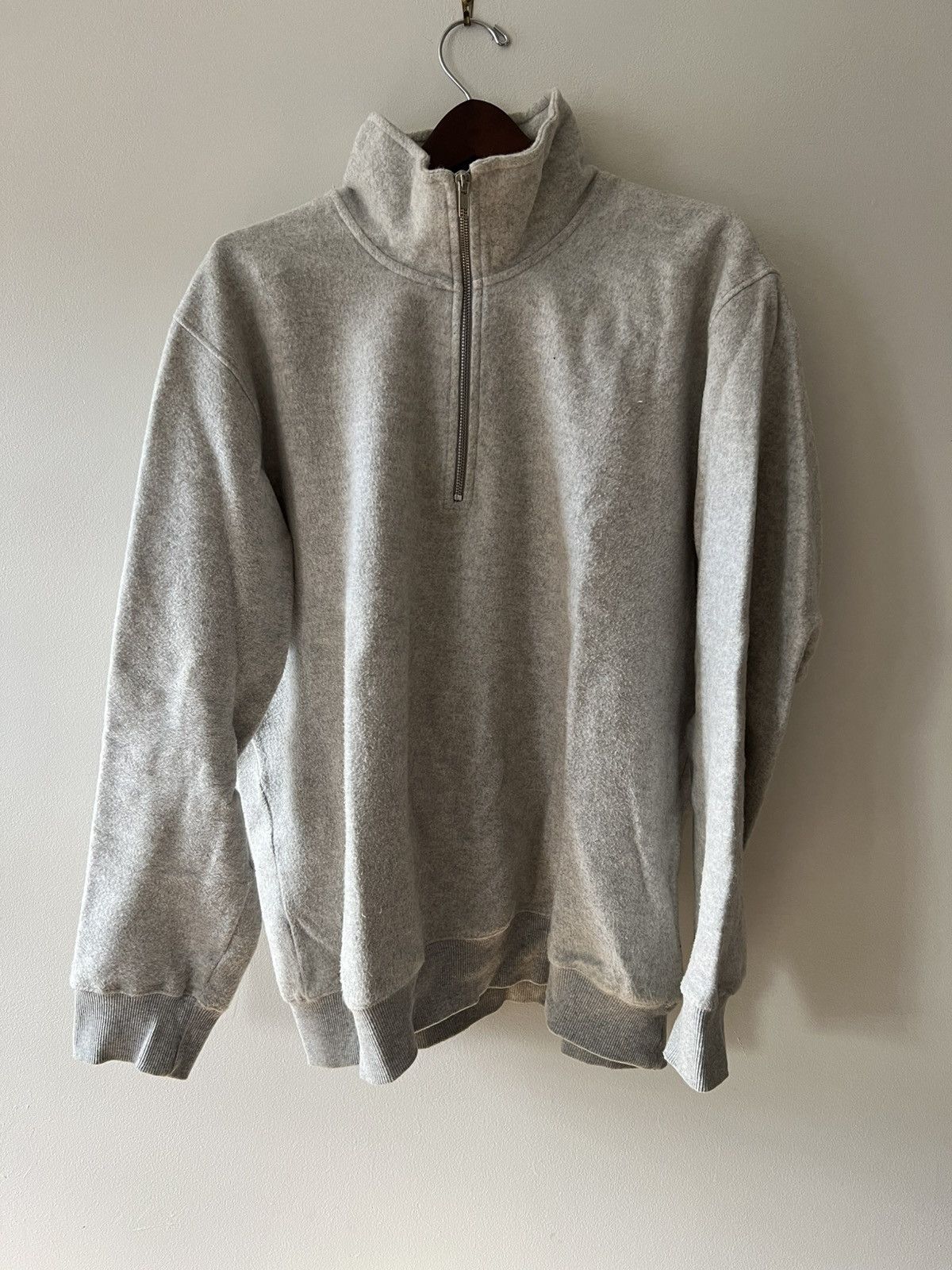 NN07 Western Half Zip in Grey Size US XXL / EU 58 / 5 - 2 Thumbnail