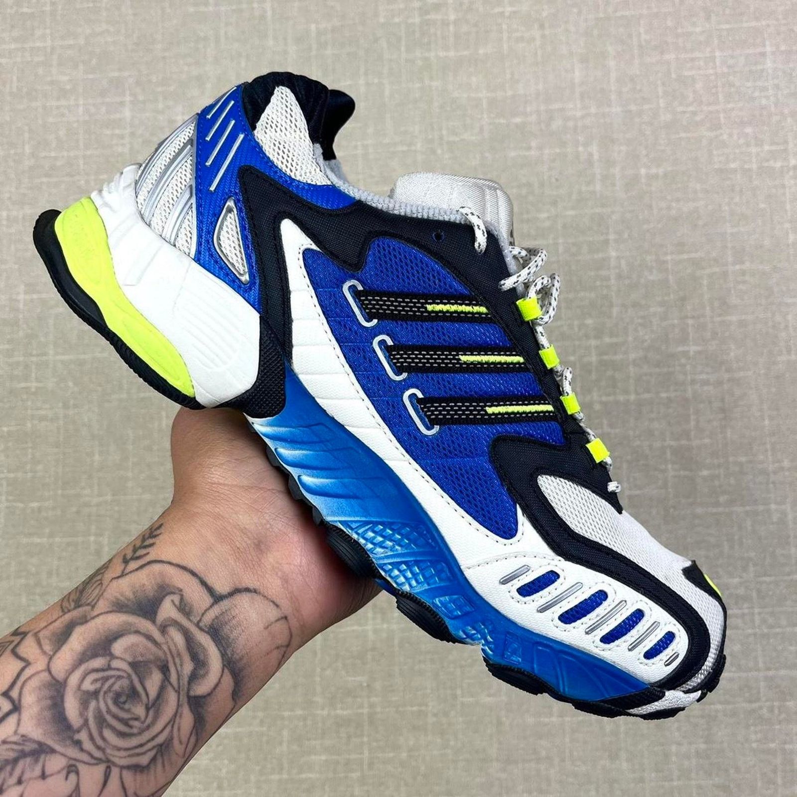 Adidas 2019 Adidas Torsion TRDC Blue Yellow Grailed