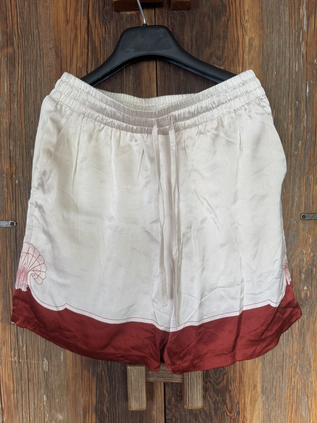 Casablanca Casablanca shell silk shorts - size large Size US 33 - 1 Thumbnail