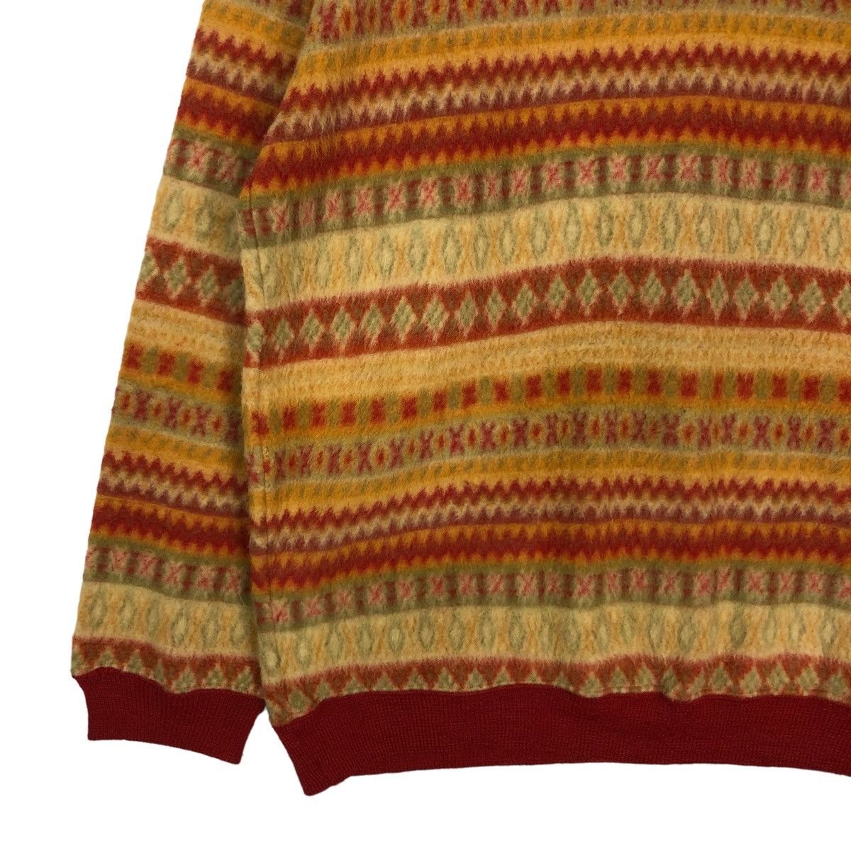 Japanese Brand × Vintage 🔥VINTAGE KNIT SWEATSHIRT NAVAJO NATIVE DESIGN GOOSE & GANDER Size US M / EU 48-50 / 2 - 4 Thumbnail