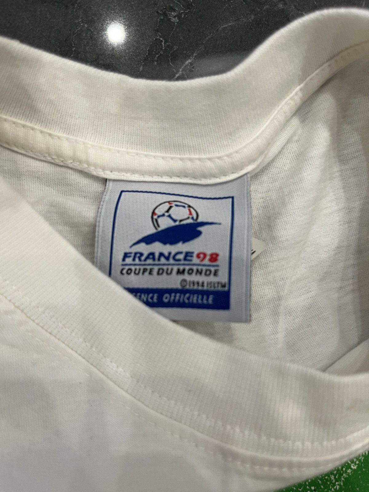Adidas Adidas France 1998 World Cup Brazil T Shirt Brand New Size US XL / EU 56 / 4 - 2 Thumbnail