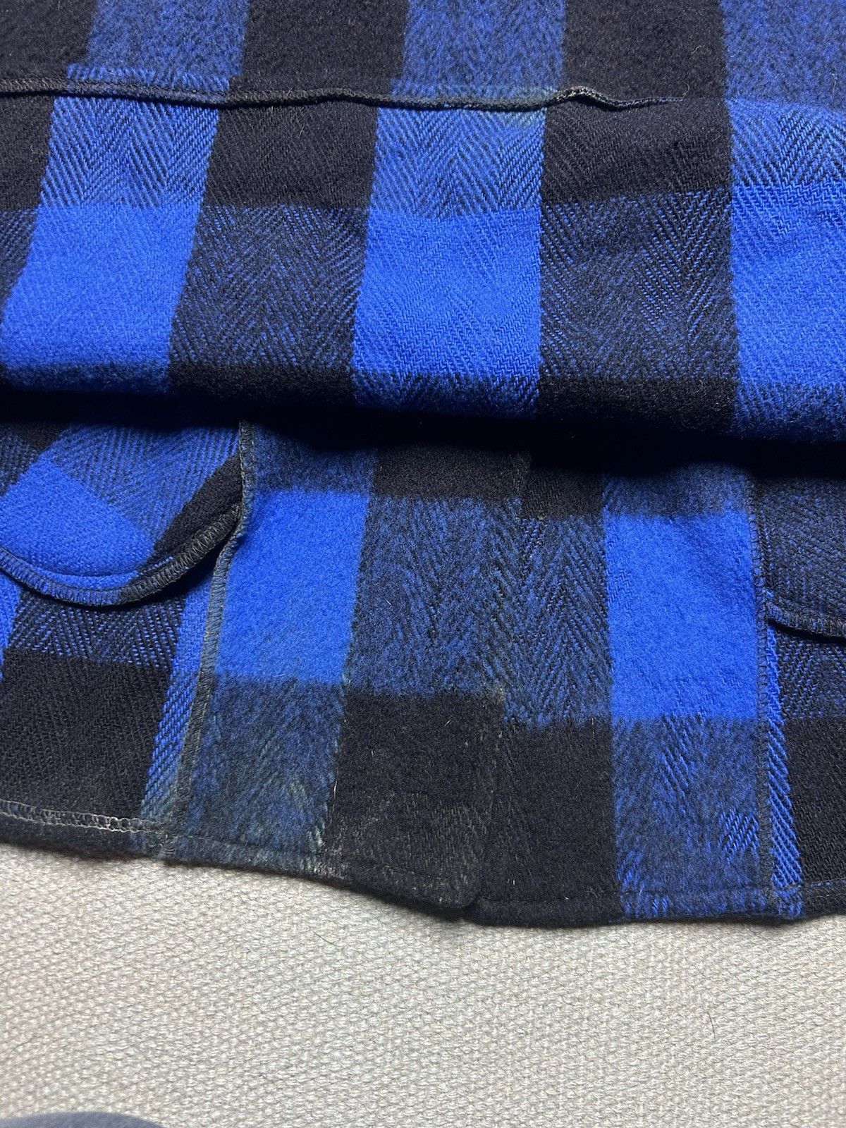Vintage Vtg 80s Eddie Bauer snap jacket wool blend NWT DISTRESSED S Size S / US 4 / IT 40 - 9 Thumbnail