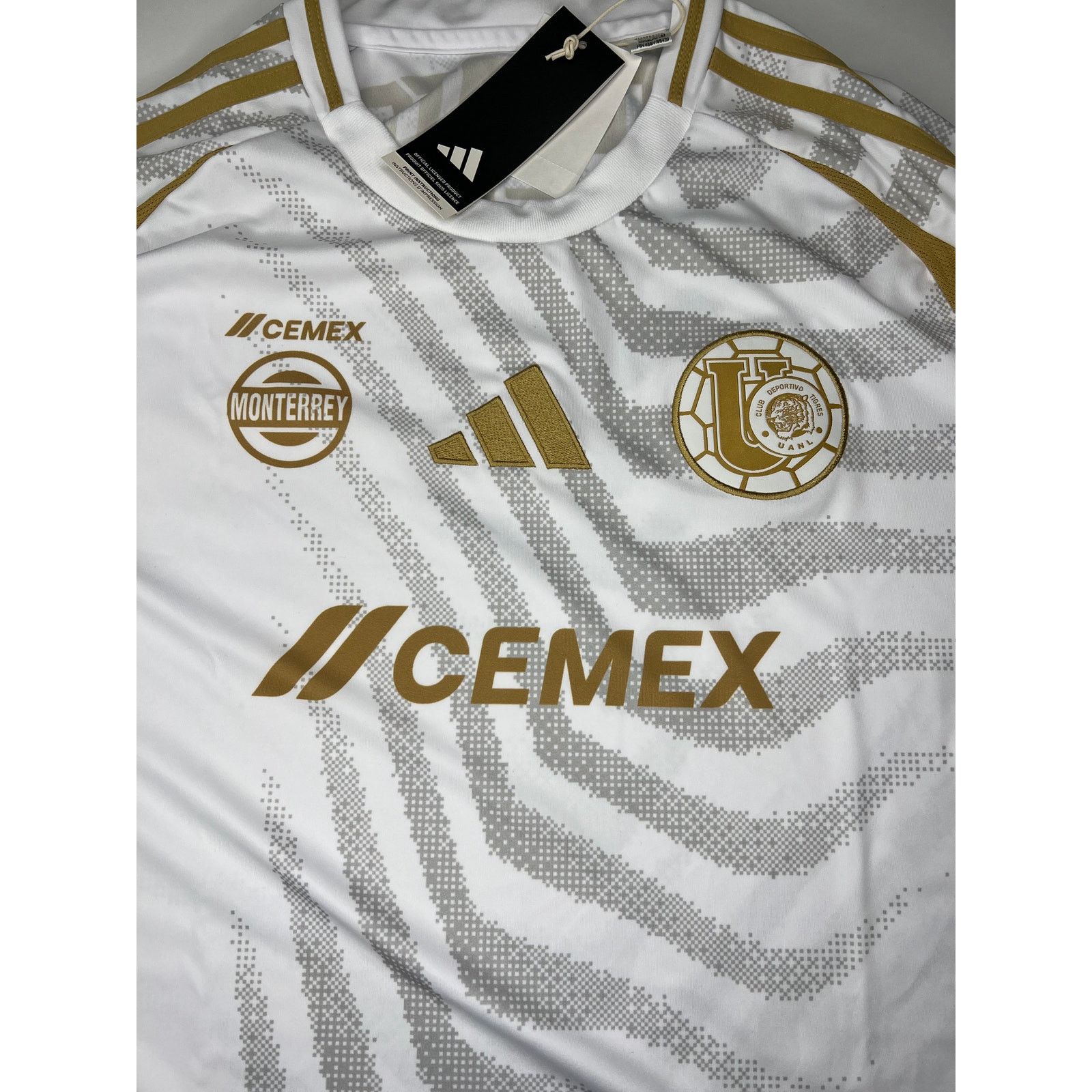 Adidas Adidas Tigres UANL Third Jersey White Gold Size XL Men's Size US XL / EU 56 / 4 - 5 Thumbnail