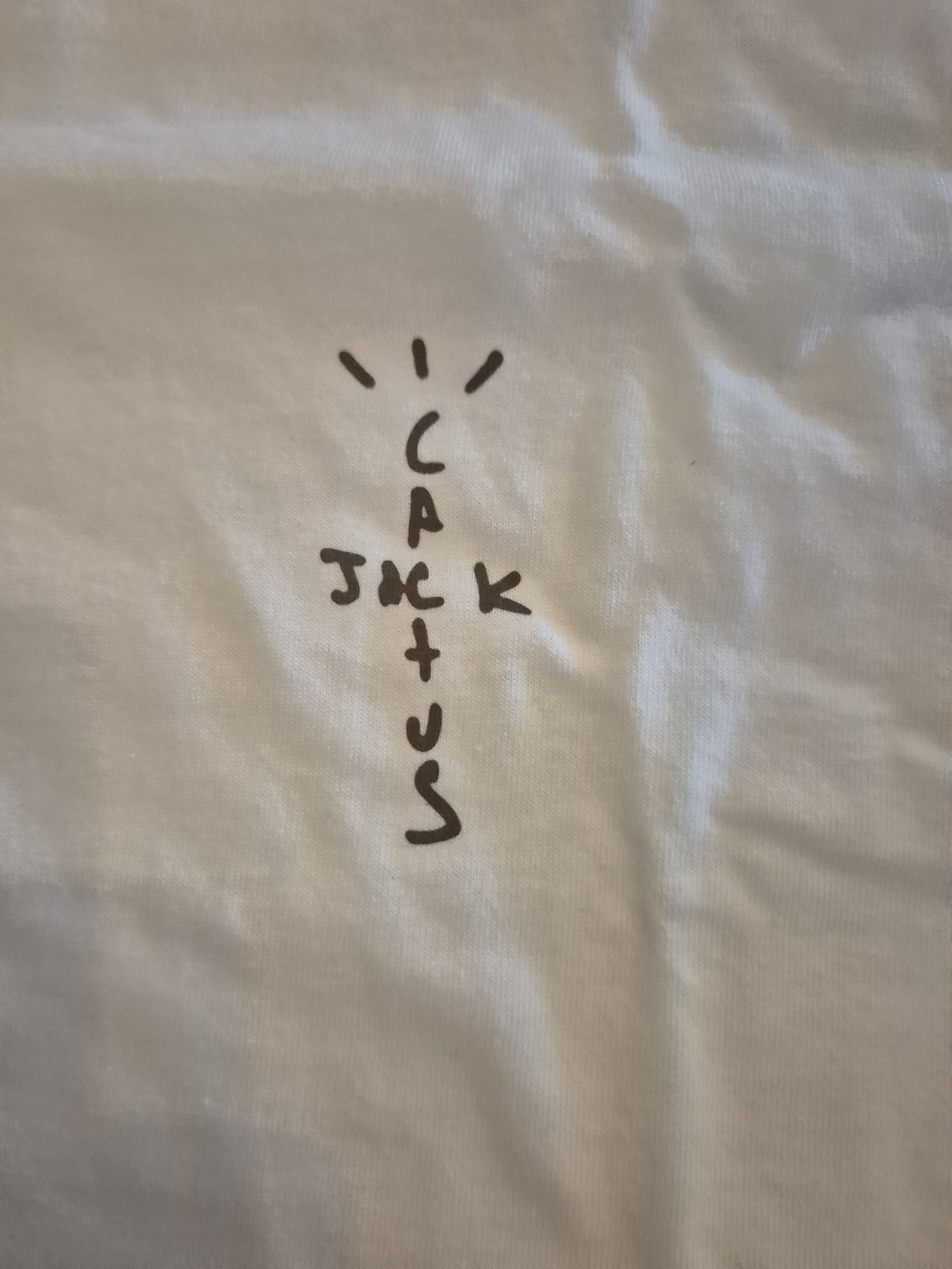 Travis Scott TRAVIS SCOTT CACTUS JACK WHITE SHIRT Size Medium Size US M / EU 48-50 / 2 - 2 Thumbnail