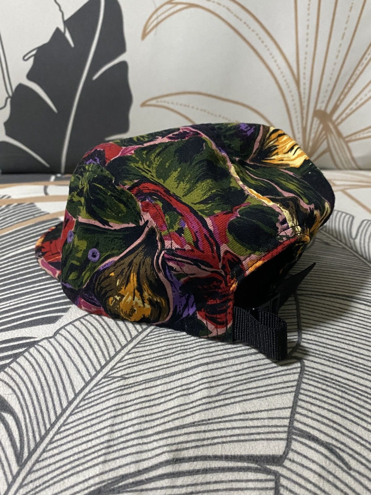 Supreme Supreme - FW17 Painted Floral Camp Cap Size ONE SIZE - 5 Thumbnail